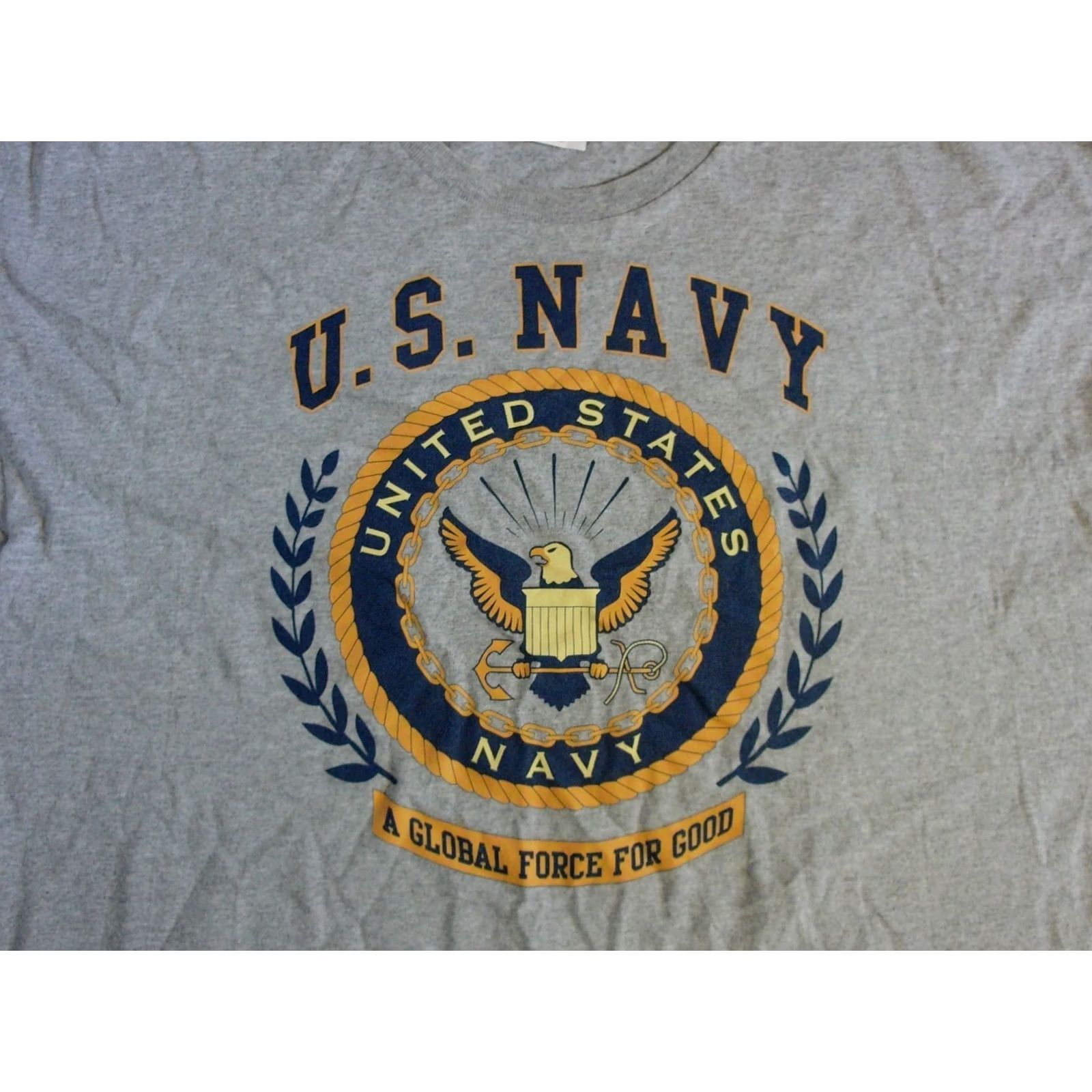 Vintage USNAVY A Global Force for Good vtg Shirt Mens 2XL USN NAVAL WARFARE Size US XXL / EU 58 / 5 - 3 Thumbnail