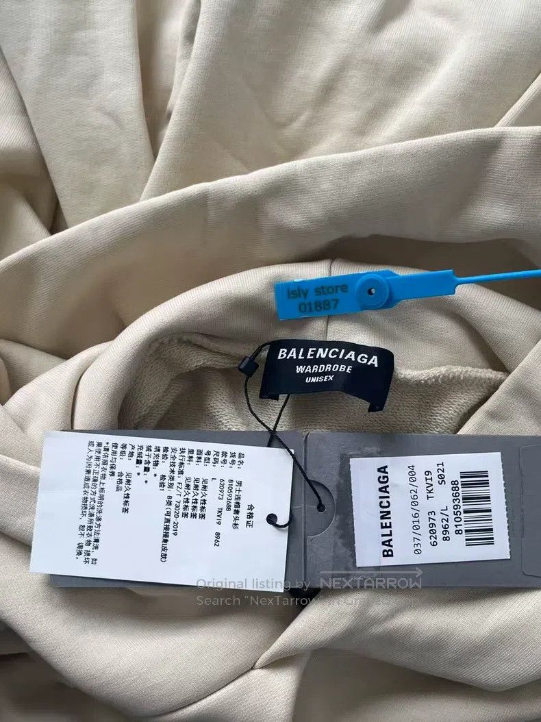 Balenciaga Balenciaga Logo Printed Sweatshirt Size US L / EU 52-54 / 3 - 5 Thumbnail