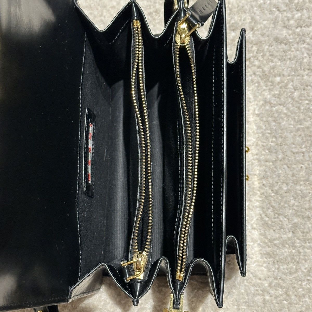 Marni Marni Truck Should Bag - Black Smooth Leather Size ONE SIZE - 10 Thumbnail