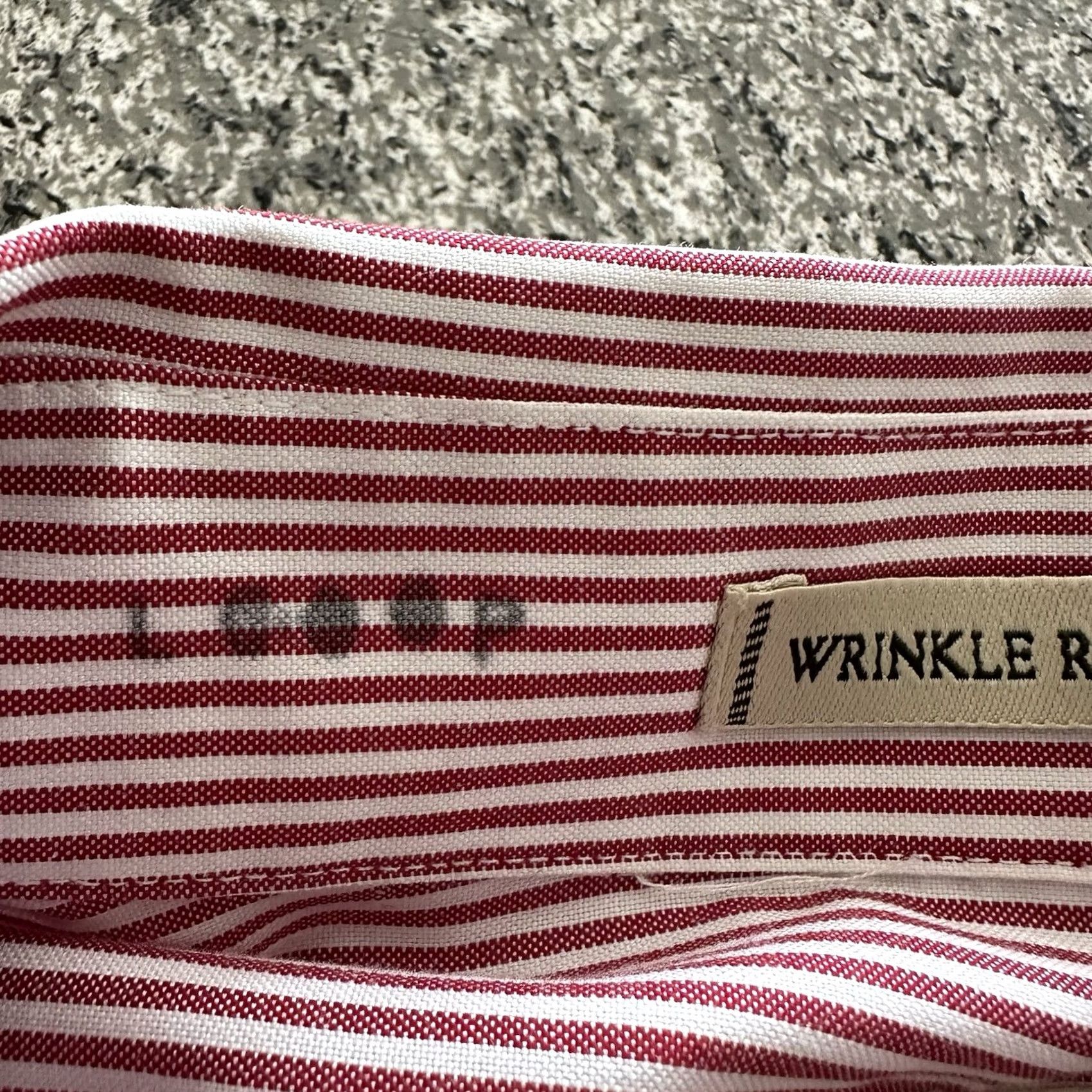Eddie Bauer Eddie Bauer Striped Button-Up Shirt Mens L Red Wrinkle Free Size US L / EU 52-54 / 3 - 3 Thumbnail