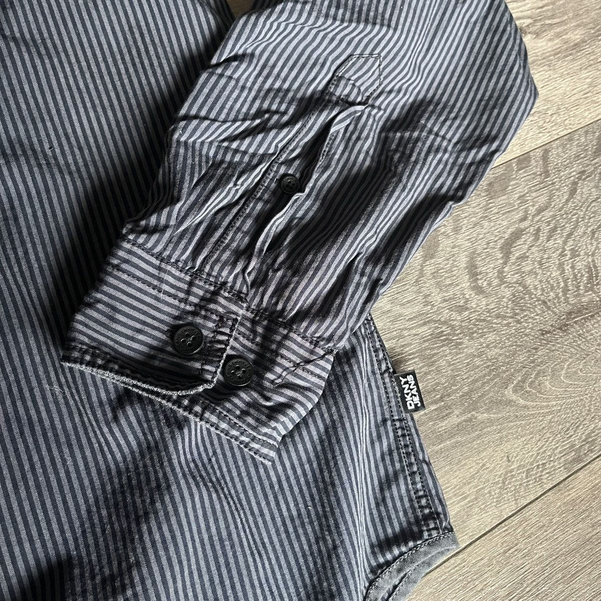 DKNY × Vintage New Vintage Y2K DKNY Jeans Stripe Navy Black Button Up Shirt Size US L / EU 52-54 / 3 - 5 Thumbnail