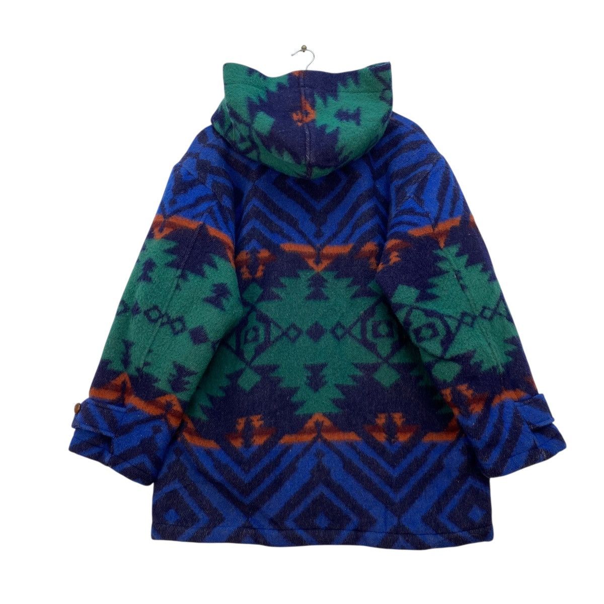 Pendleton 💥Vintage Sabu Roku Navajo-style Aztec hoodie wool jacket Size US M / EU 48-50 / 2 - 2 Thumbnail