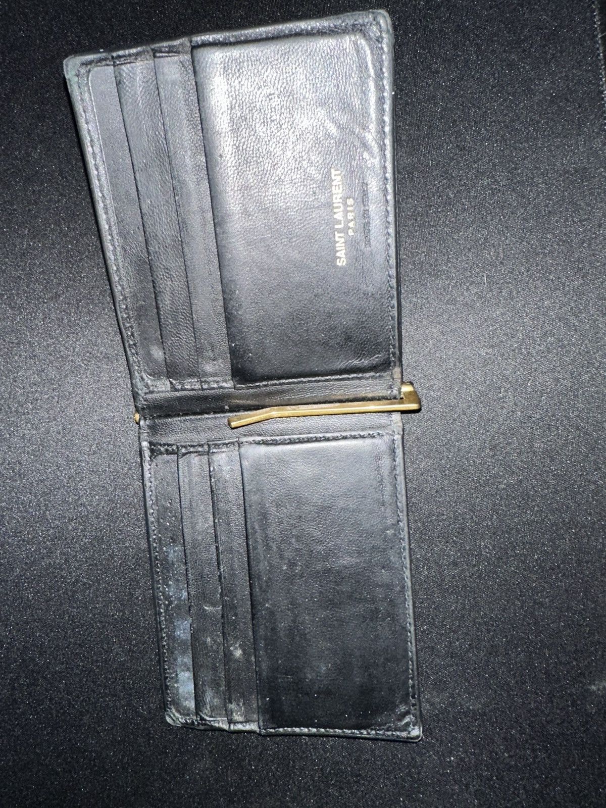 Saint Laurent Paris Bifold money clip wallet Size ONE SIZE - 3 Thumbnail