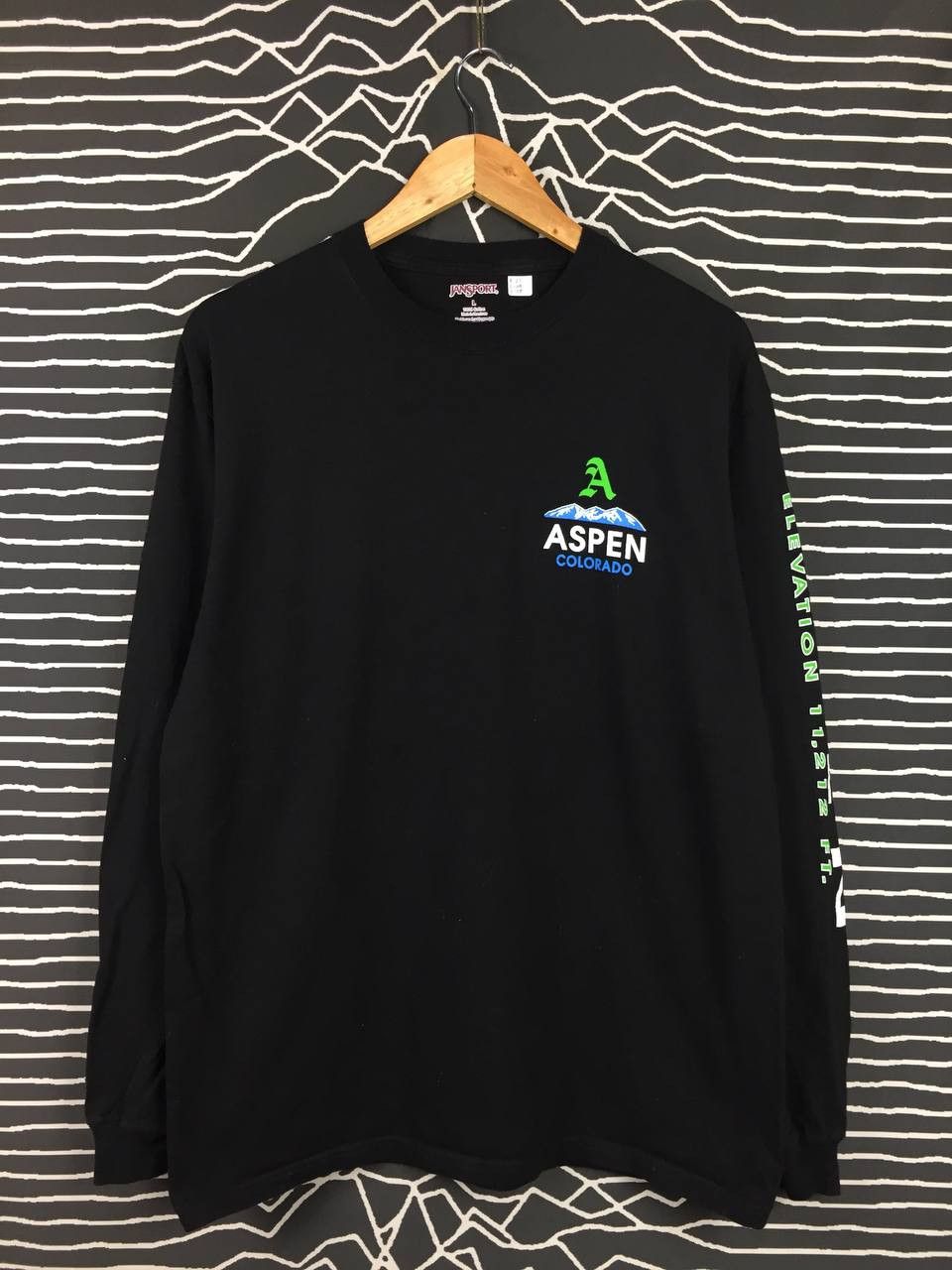 Jansport Jansport Rocky Mountains Aspen Colorada Longsleeve Tee Size US L / EU 52-54 / 3 - 5 Thumbnail