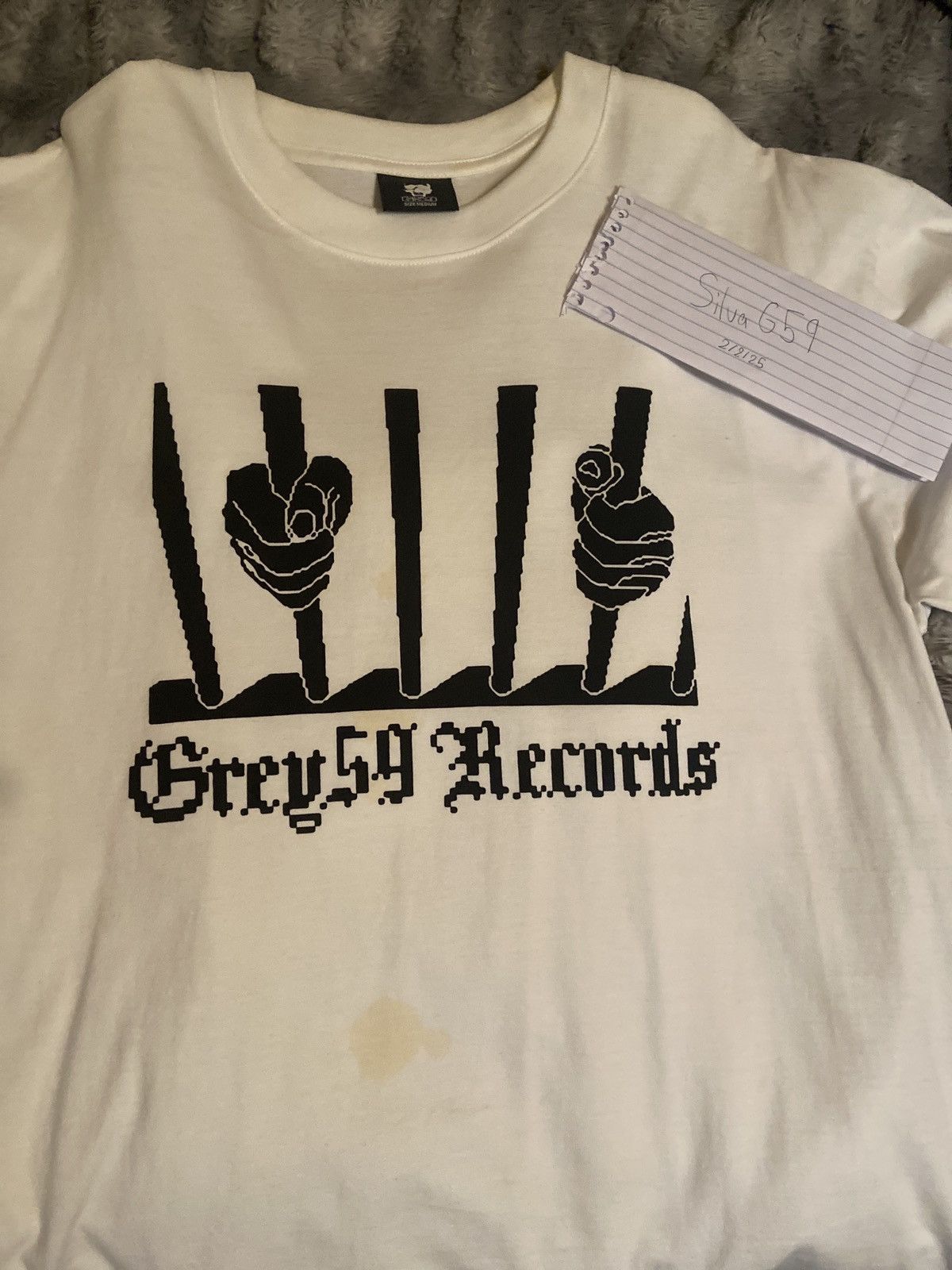 G59 Records G59 cyber bars tee Size US M / EU 48-50 / 2 - 1 Thumbnail