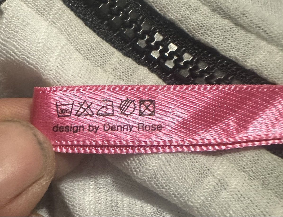 Japanese Brand Vintage Japanese Skull Full Zipper Hoodie By Denny Rose Size US S / EU 44-46 / 1 - 6 Thumbnail