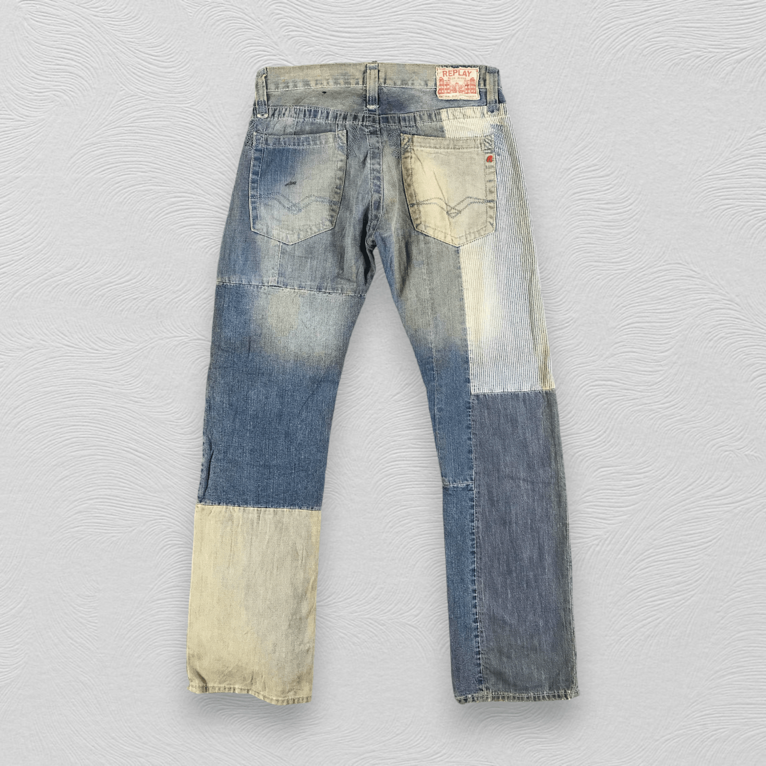 Replay Replay Jeans Patchwork Denim KJ2112 Size US 31 - 2 Thumbnail