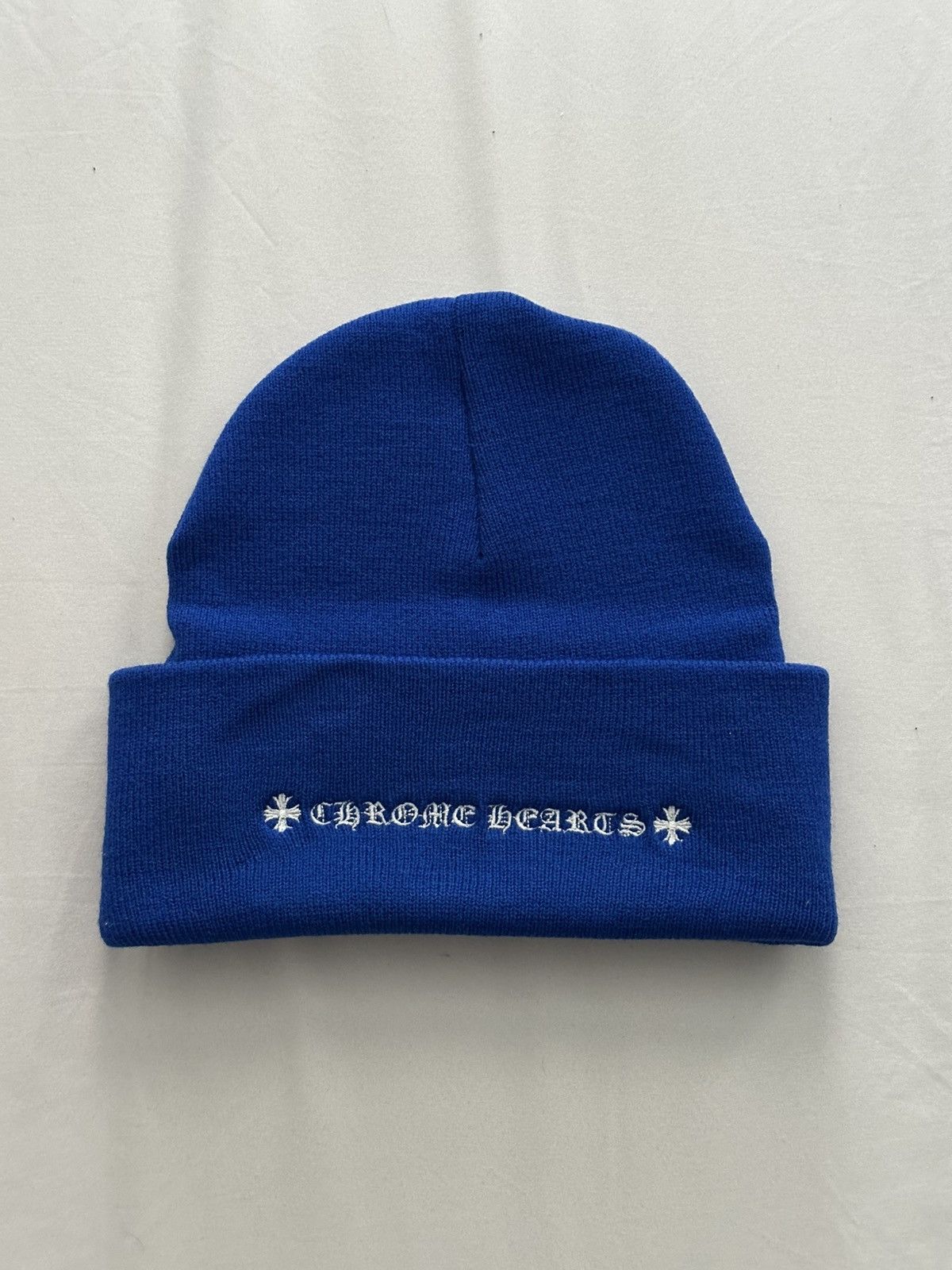 Chrome Hearts Chrome Hearts Blue Watch Cap Size ONE SIZE - 2 Thumbnail