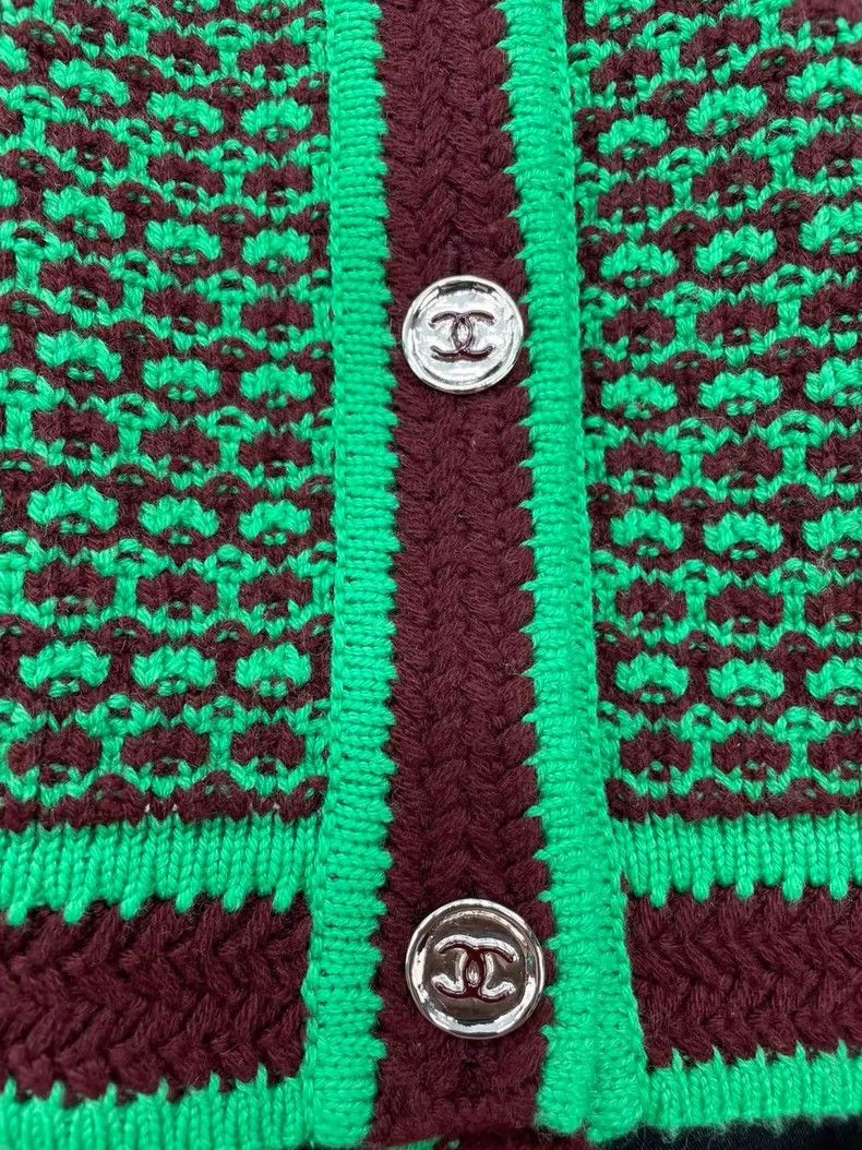 Chanel Chanel 23A Handicraft Workshop Series Knitted Cardigan jack Size XS / US 0-2 / IT 36-38 - 3 Thumbnail