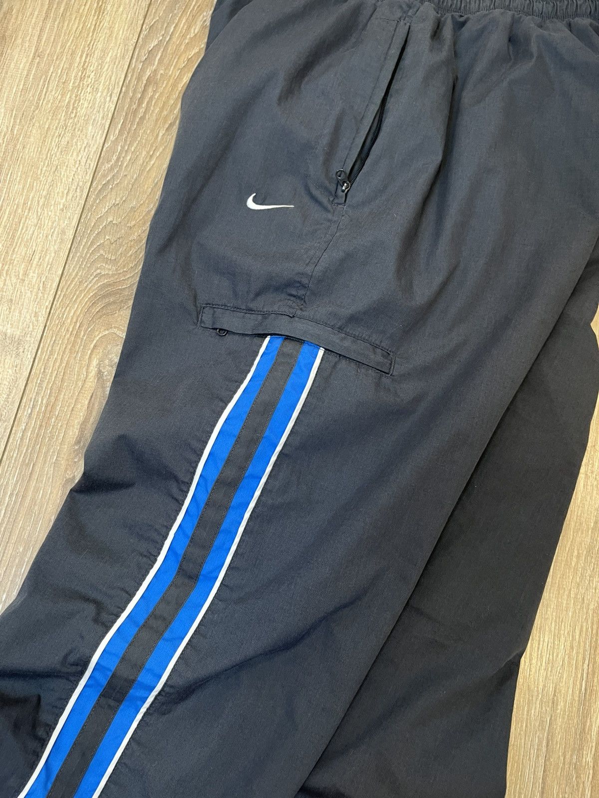 Nike 💨NIKE VINTAGE PARACHUTE CARGO PANTS Size US 32 / EU 48 - 6 Thumbnail