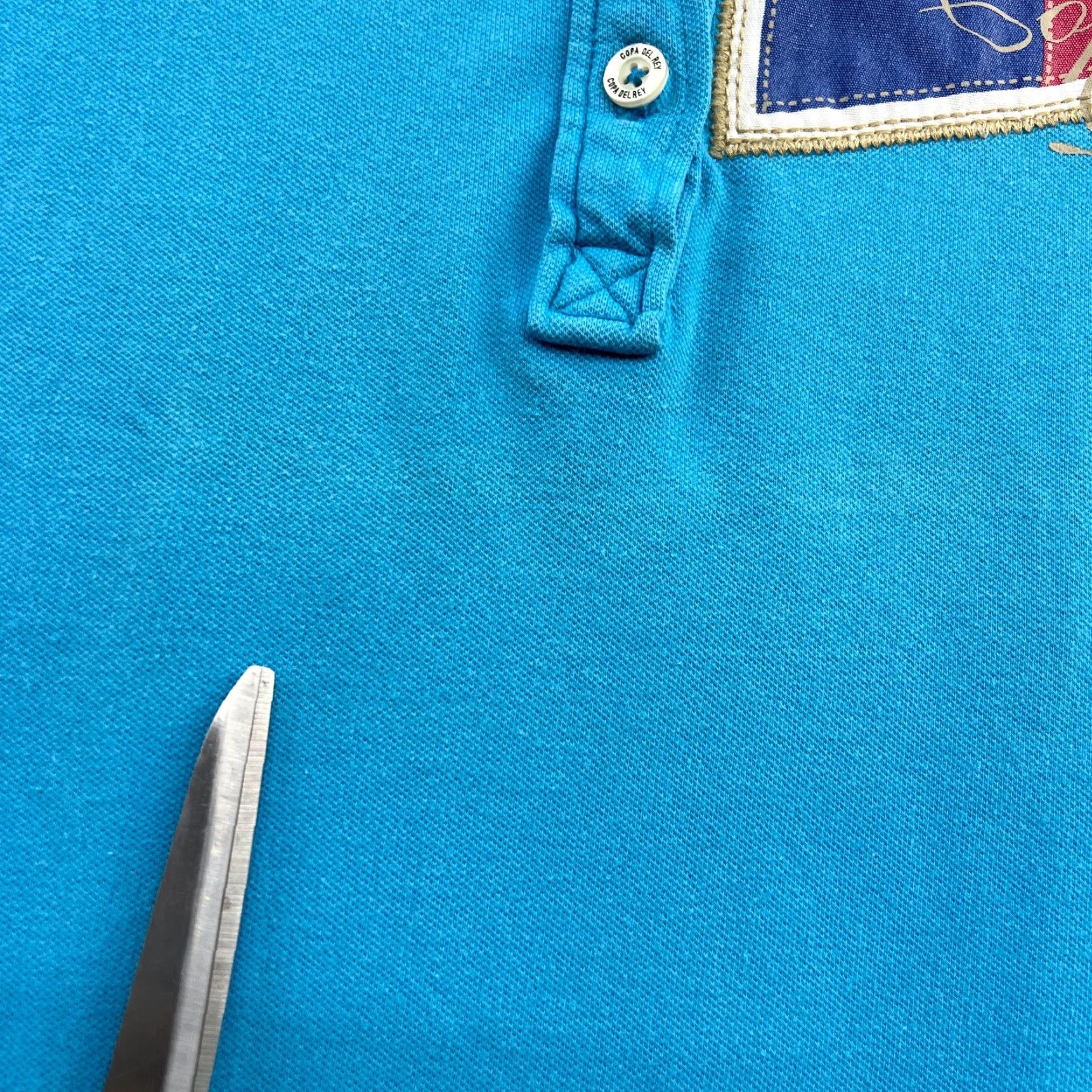 Vintage Gaastra Polo Shirt Mens Small Blue Regatta Sailing Yachting Copa Del Rey 31th Capo Del Rey? Size US S / EU 44-46 / 1 - 3 Thumbnail