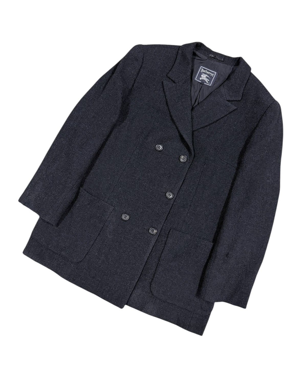 Burberrys Prorsum Virgin Wool Double Breasted Coat Jacket