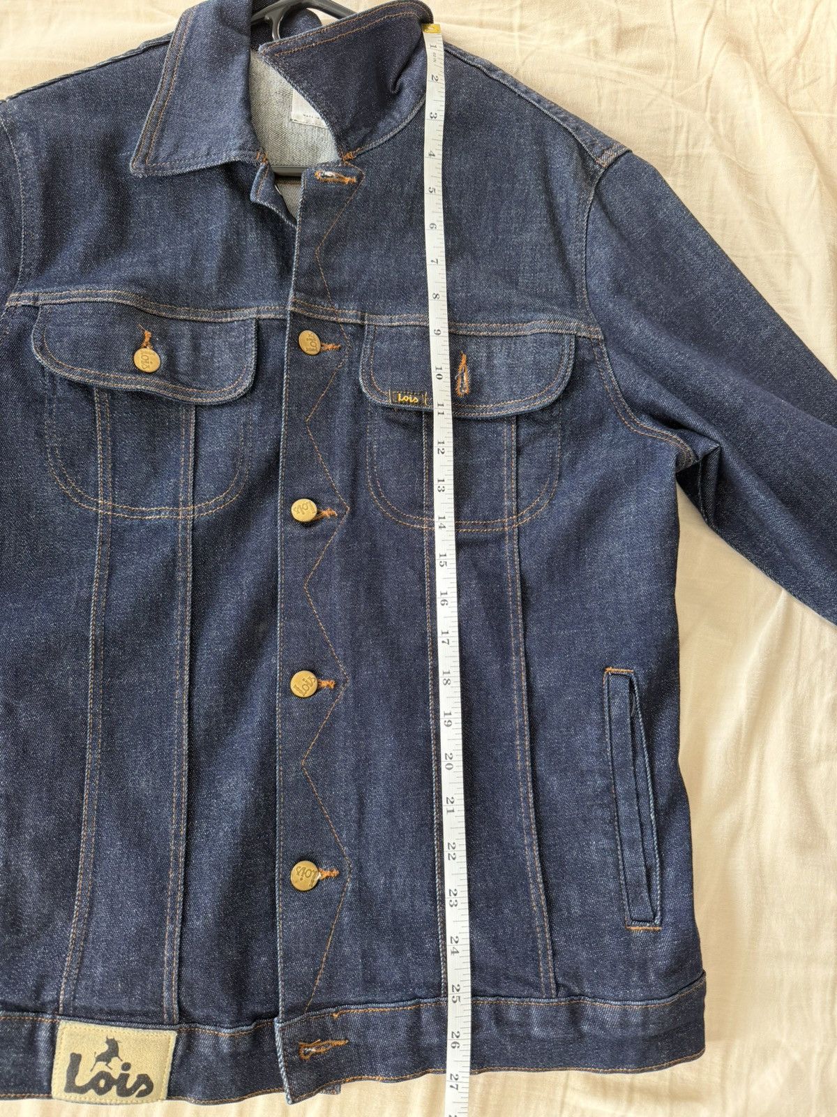 Other Lois Men's Dark Indigo Denim Jacket Size US M / EU 48-50 / 2 - 5 Thumbnail