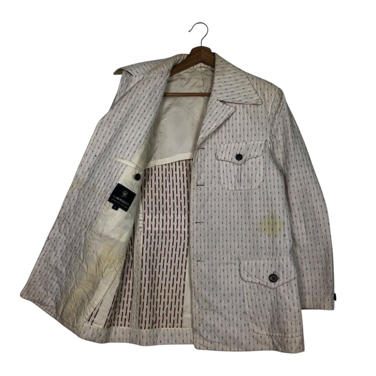 Japanese Brand 🔥VINTAGE CHORE JACKET POLKADOT ANGELO ISSEY MIYAKE Size US M / EU 48-50 / 2 - 14 Thumbnail
