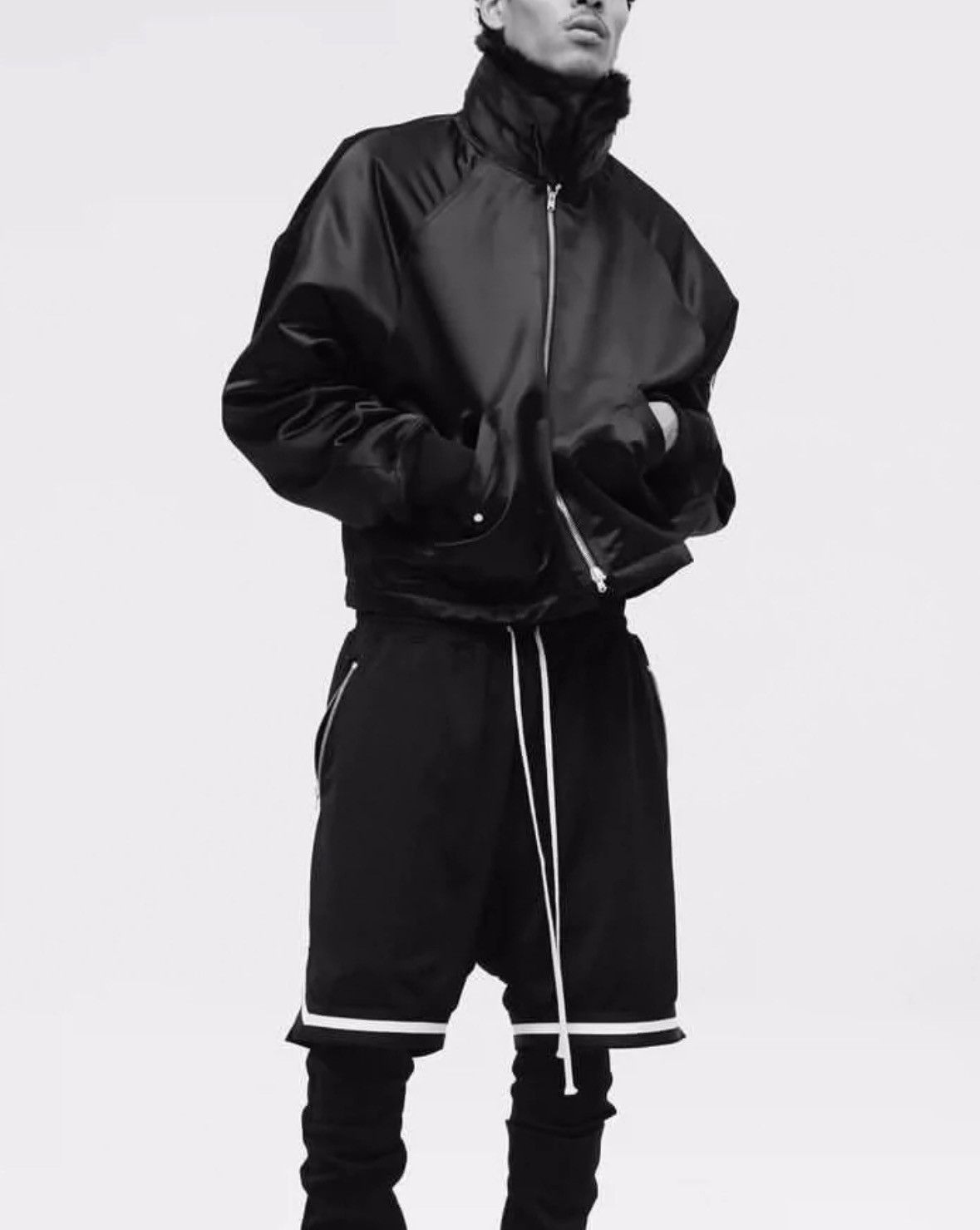 Fear of God Fear of God mainline 5th black thick jacket 2412-Nextarrow Size US L / EU 52-54 / 3 - 9 Thumbnail