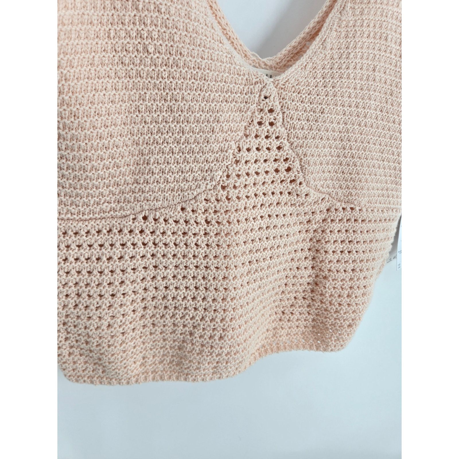 Billabong NEW Billabong Cade Crochet Sweater Tank Size Large Size L / US 10 / IT 46 - 8 Thumbnail