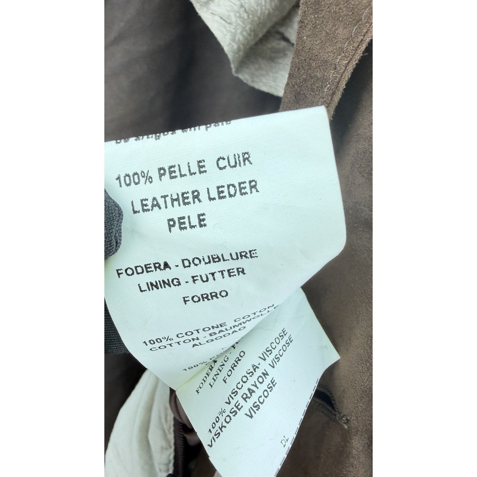 Pelle Pelle GIMO’S Menswear Brown Suede Pelle Leather Shirt Jacket XL Size US XL / EU 56 / 4 - 9 Thumbnail