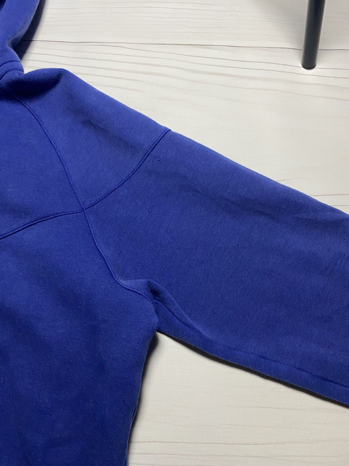 Nike × Vintage Vintage Nike Tach Fleece drill faded y2k zip hoodie Size US L / EU 52-54 / 3 - 8 Thumbnail