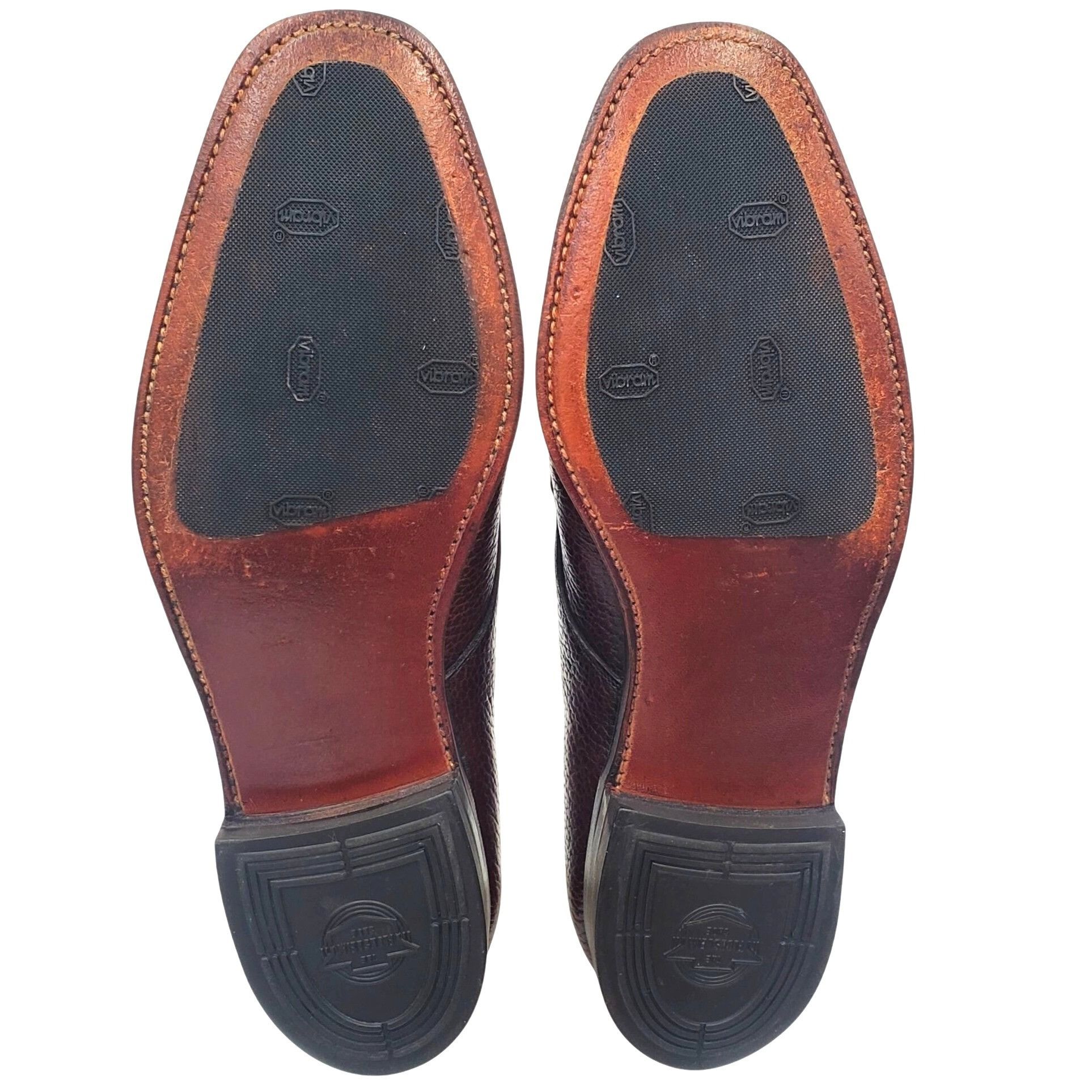 Other Italy Nazzareno Di Rosa Men's size 9 Burgundy Leather Men's Size US 9 / EU 42 - 3 Thumbnail