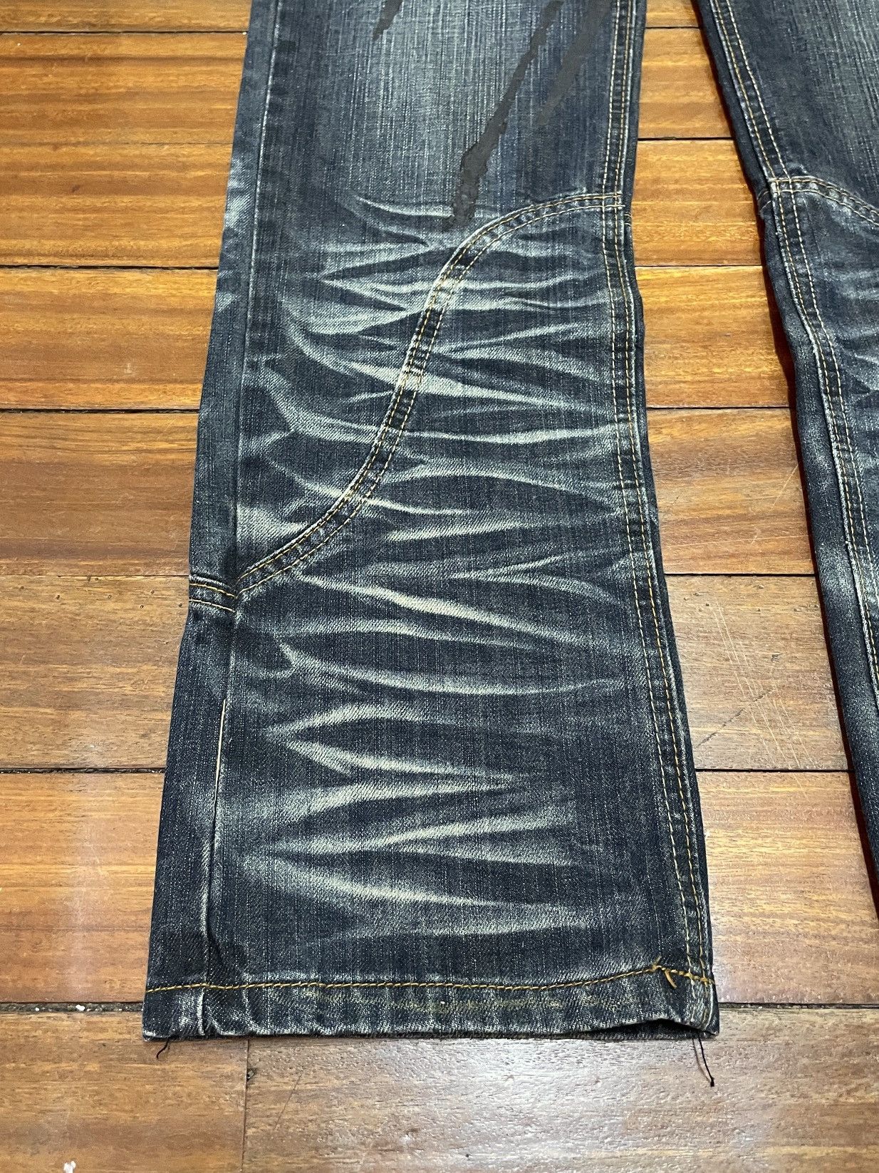 14th Addiction Rare Design Vintage Japanese Brand Fashion Jeans 2000s Size US 28 / EU 44 - 5 Thumbnail