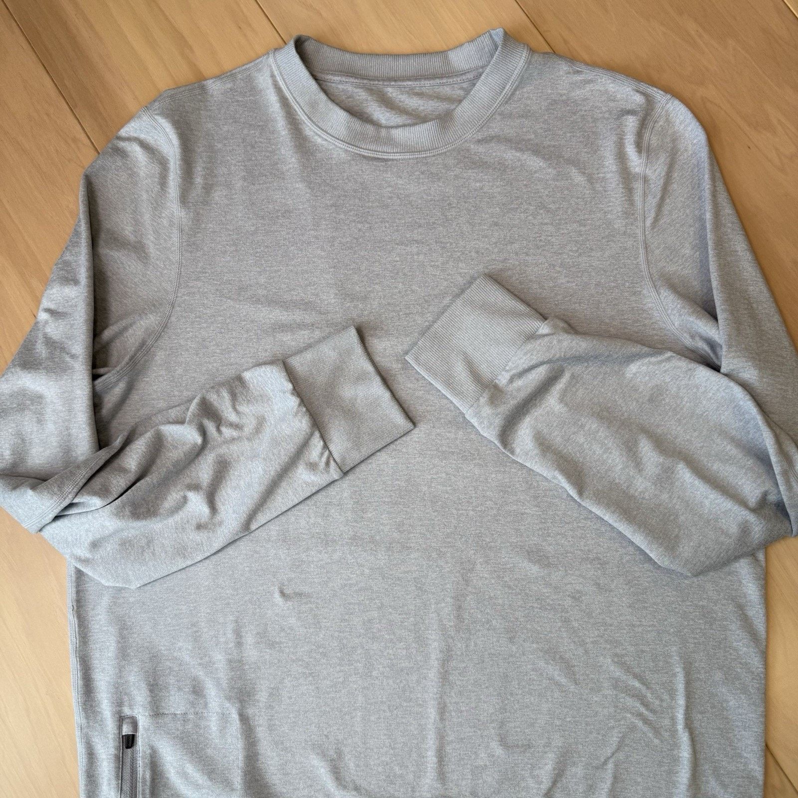 Vuori Vuori Ponto Performance Crew Large Gray Lightweight Pullover Size US L / EU 52-54 / 3 - 5 Thumbnail