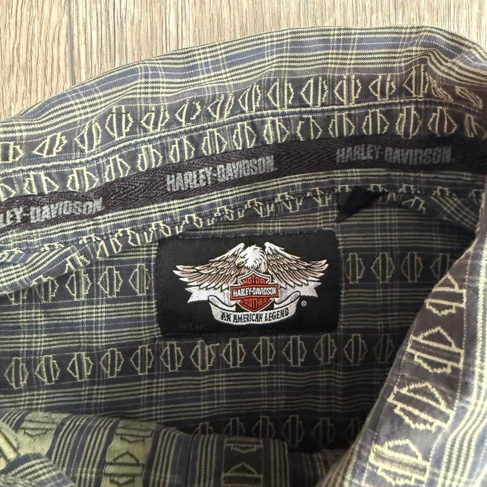 Harley Davidson Vintage y2k harley davidson button down shirt Size US XXL / EU 58 / 5 - 5 Thumbnail