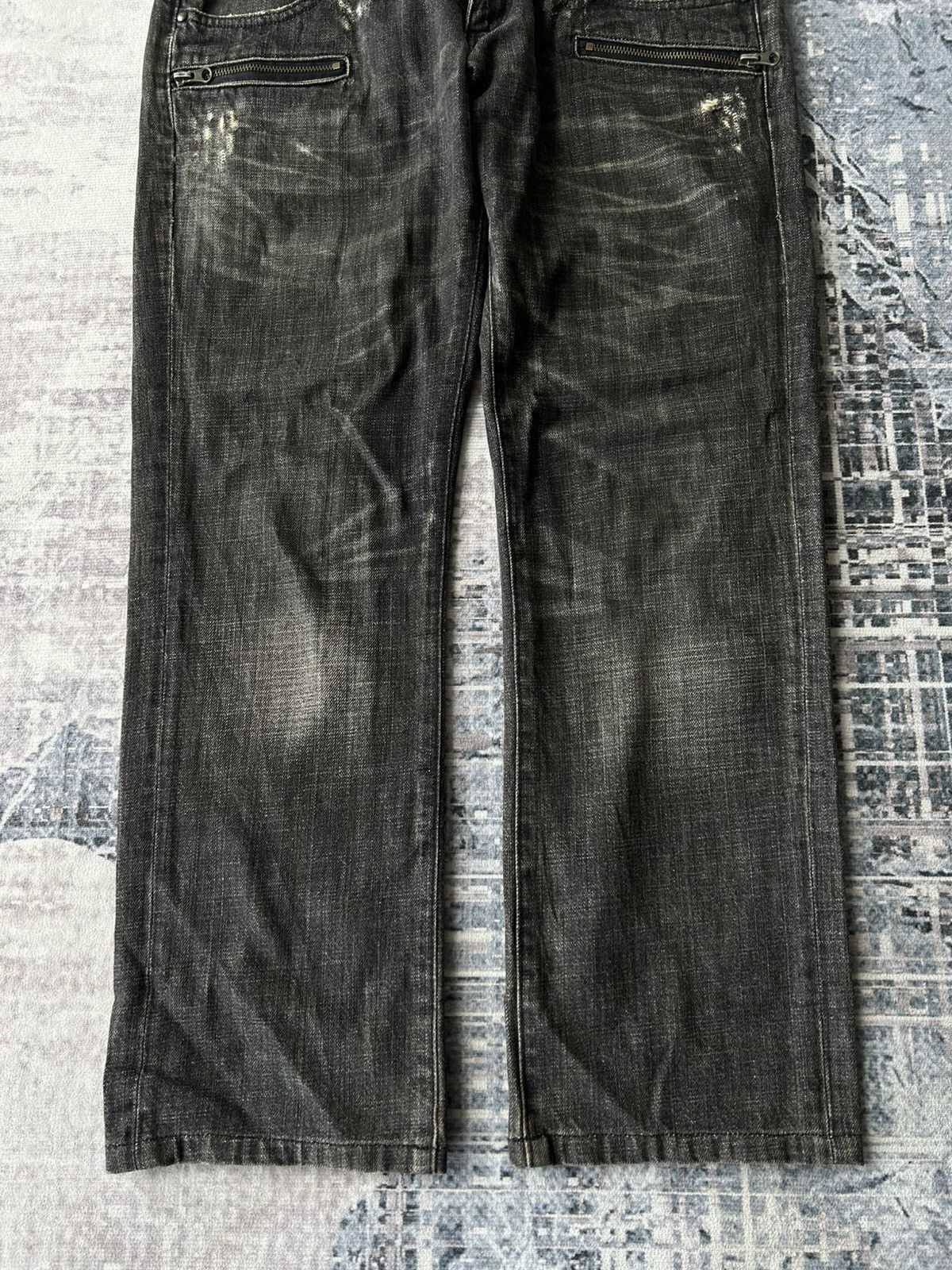 14th Addiction Y2k Double Waist Spinash Jeans Size US 31 - 7 Thumbnail