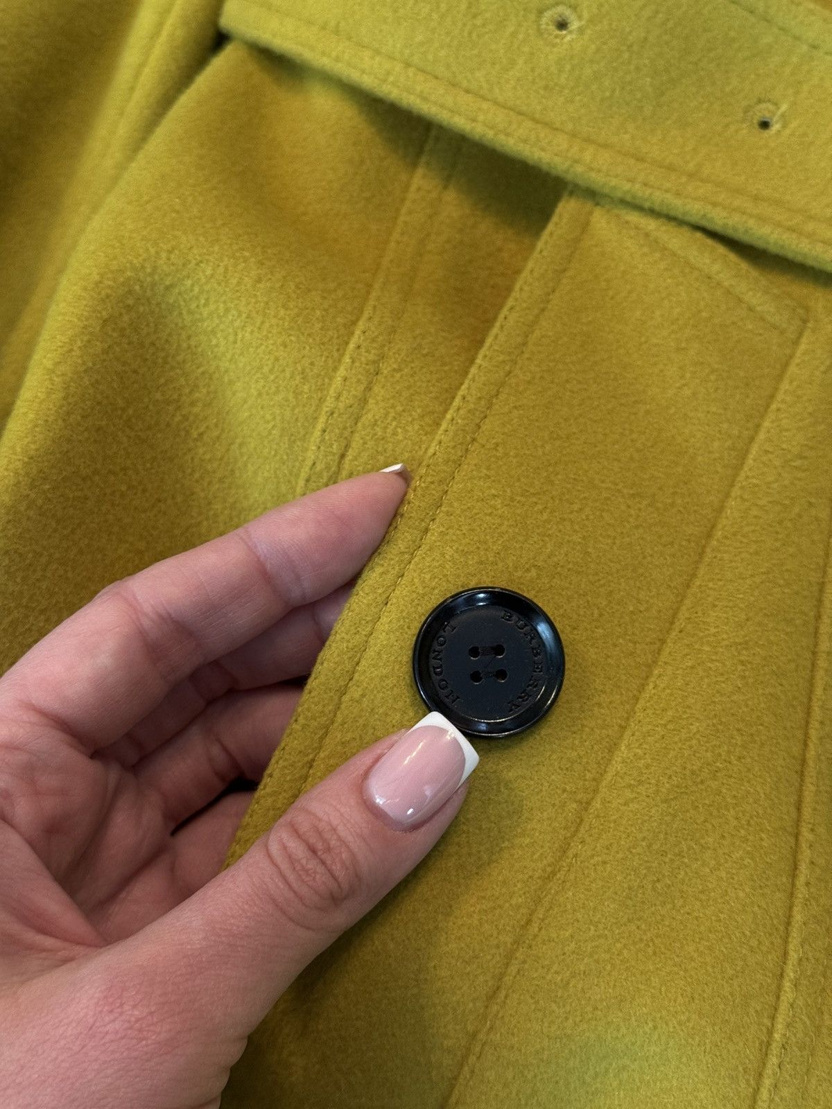 Burberry × Burberry Prorsum Burberry London wool + cashmere blend belted trench coat Size S / US 4 / IT 40 - 5 Thumbnail