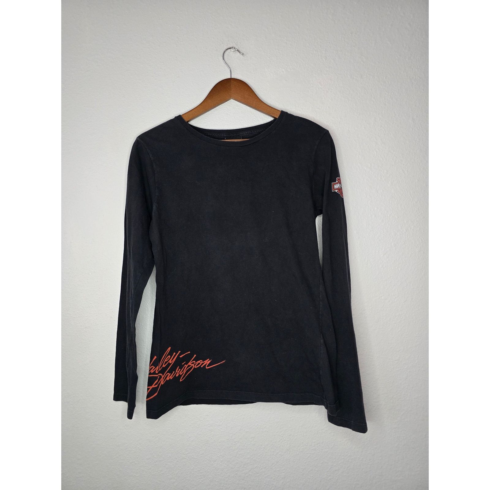 Harley Davidson Womens Harley Davidson Long Sleeve Shirt Crow River Tee XL Size M / US 6-8 / IT 42-44 - 3 Thumbnail
