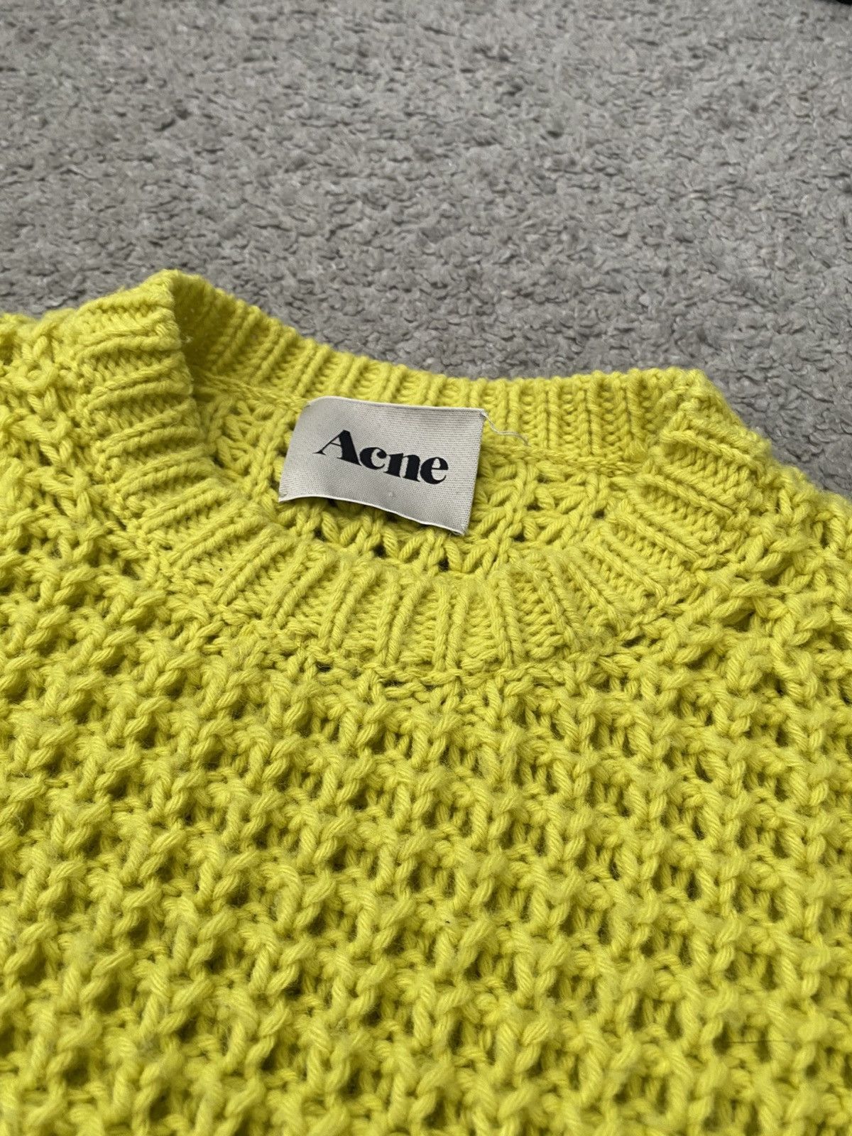 Acne Studios Acne Studios Lina Pineapple PAW12 Wool Waffle Knit y2k drip Size US M / EU 48-50 / 2 - 10 Thumbnail