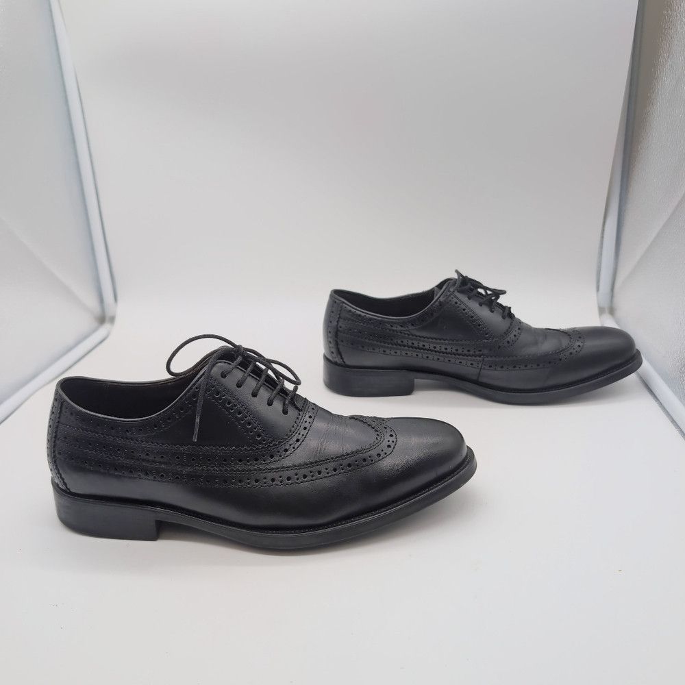 Johnston & Murphy Johnston And Murphy Sz 8.5 Black Sheepskin Leather Duvall O Size US 9.5 / EU 42-43 - 6 Thumbnail
