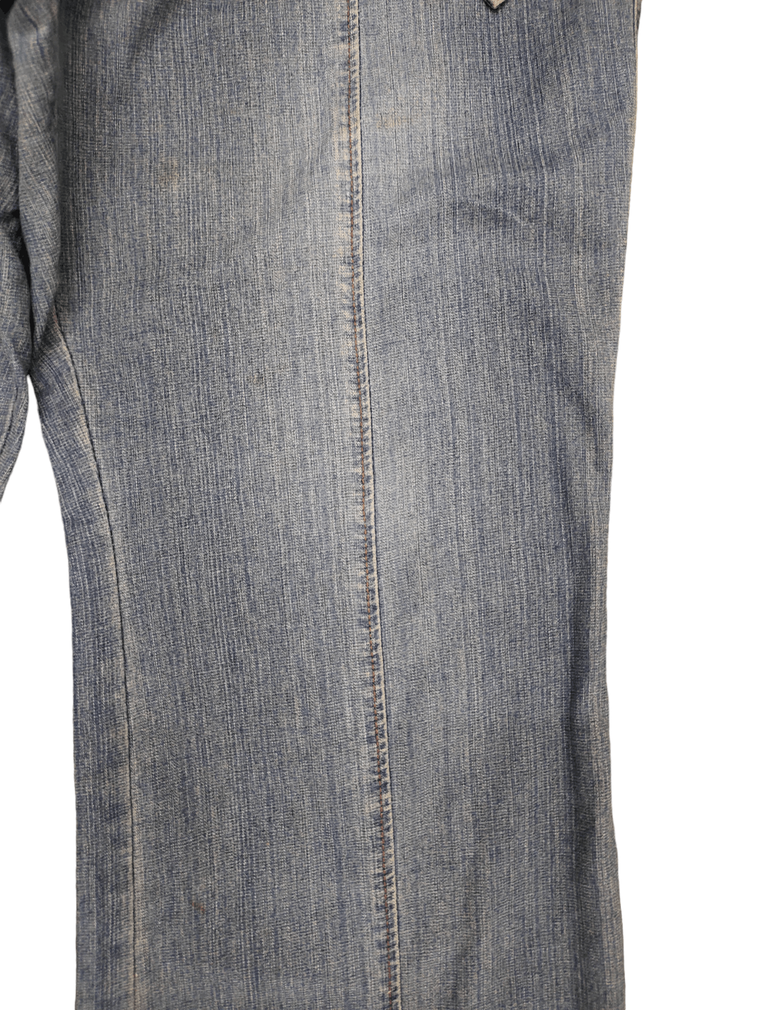 If Six Was Nine Flare Baggy Advantage Bondage Denim Bootcut Wide Leg Y2k Size US 34 / EU 50 - 6 Thumbnail
