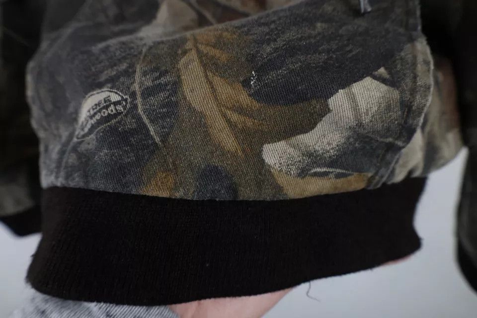 Vintage Vintage 90s Streetwear Camouflage Hooded Jacket AS IS Size US M / EU 48-50 / 2 - 13 Thumbnail