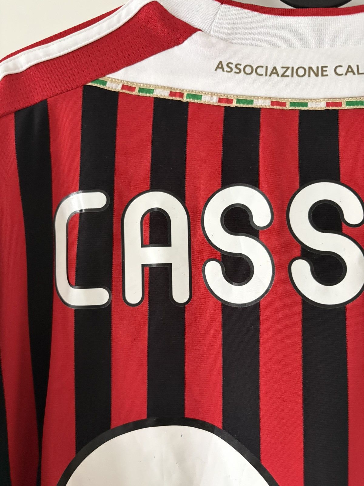 AC Milan adidas 2011/2012 domowa Cassano — zdjęcie 4