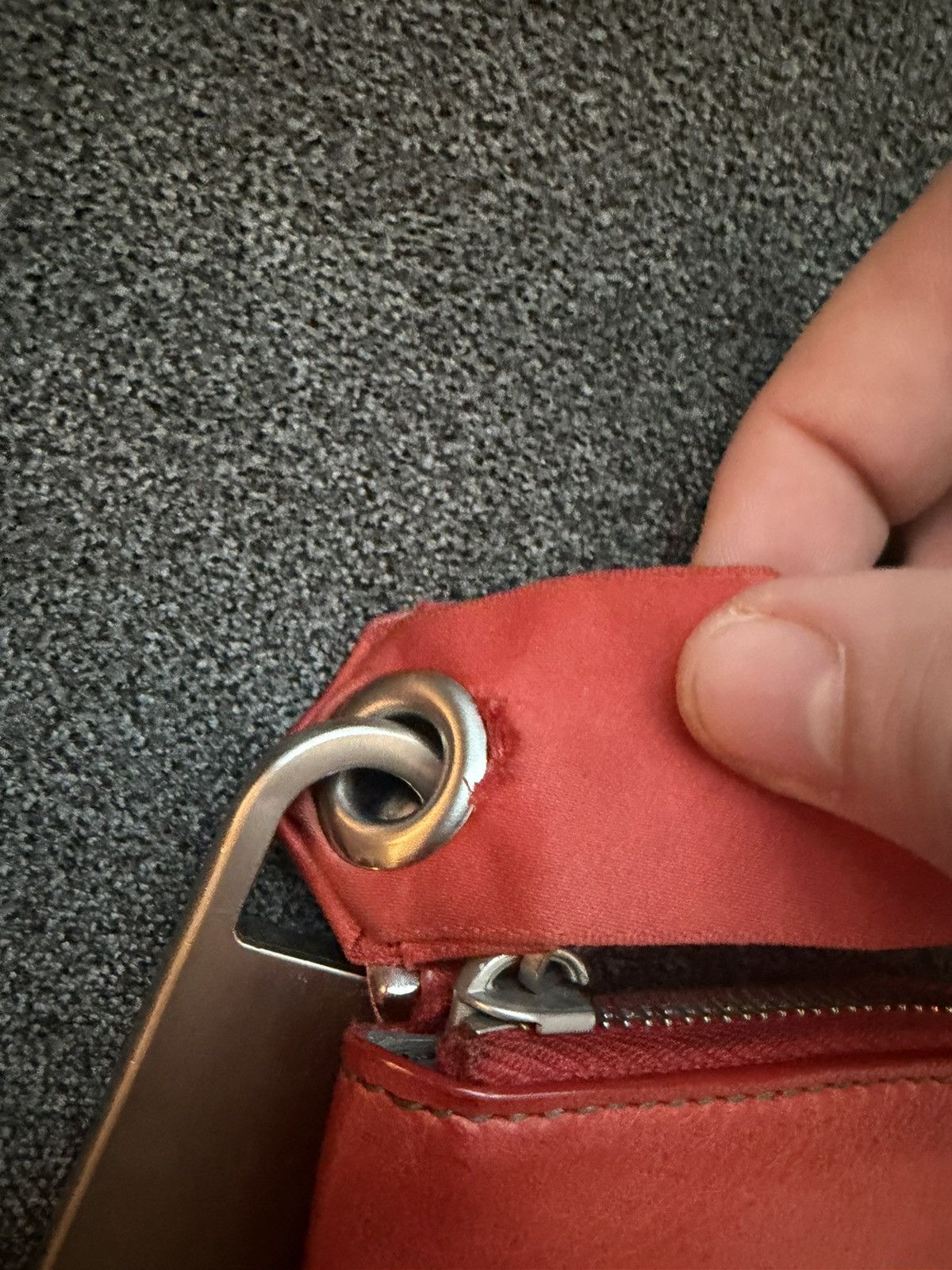 Rick Owens Rick Owens FW19 Larry Cardinal Neck Wallet Size ONE SIZE - 4 Thumbnail