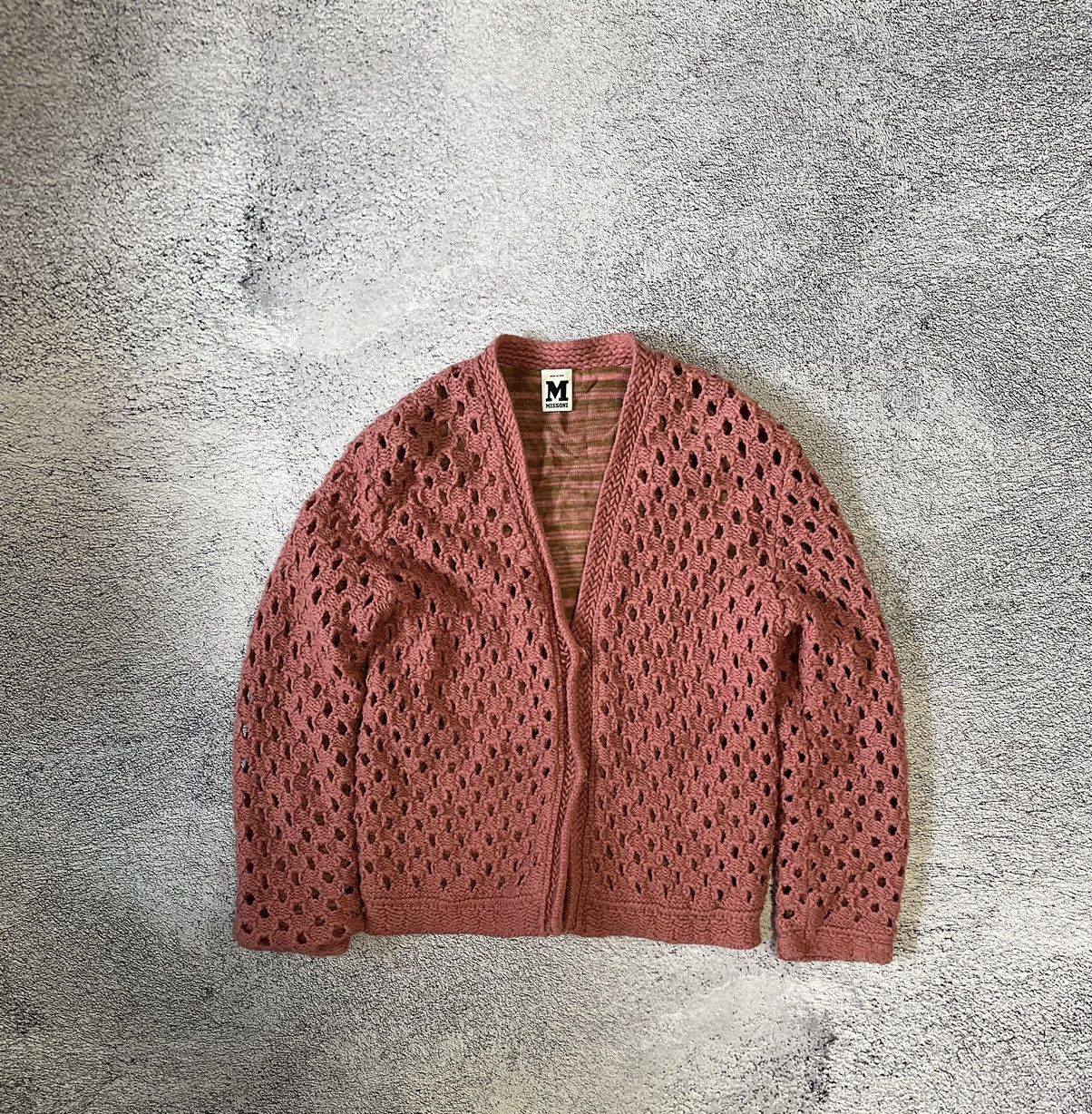 Missoni Missoni Women Sweater Cardigan Knit Vintage Wool Viscose Size XS / US 0-2 / IT 36-38 - 2 Thumbnail