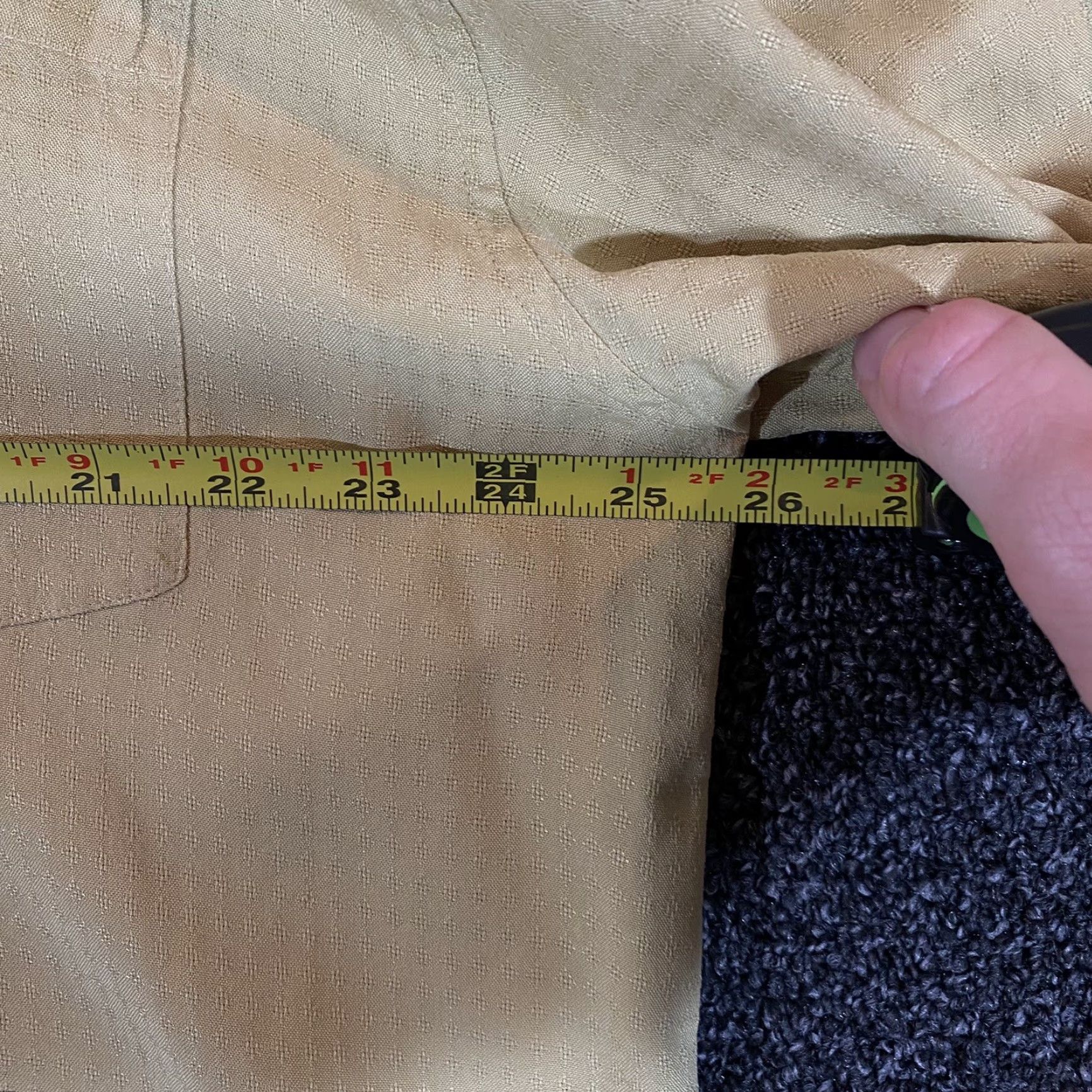 Vintage Laurentino Silk Shirt Mens XL Yellow Button-Up Short Sleeve 2XL VTG Mustard Casual Summer Size US XL / EU 56 / 4 - 7 Thumbnail