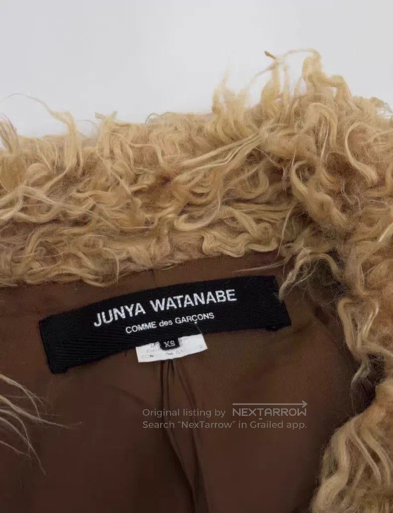 Junya Watanabe JUNYA WATANABE Fuzzy Coat Size XS / US 0-2 / IT 36-38 - 8 Thumbnail