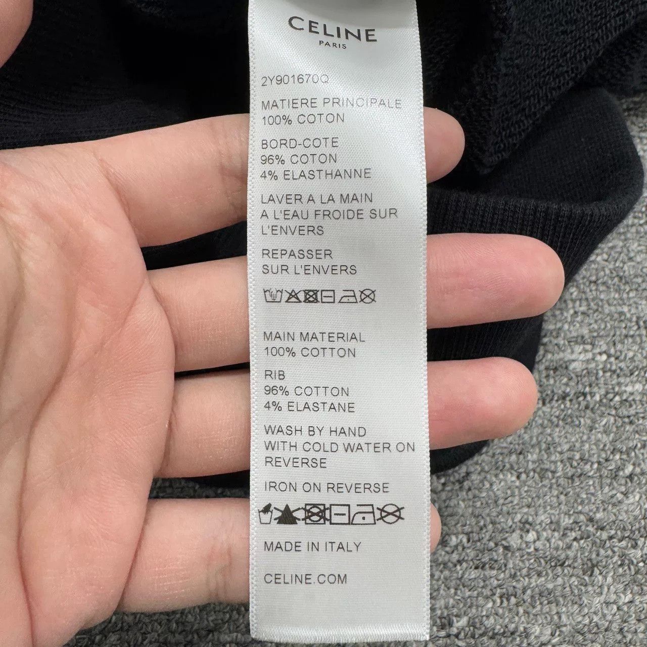 Celine celine printed hooded sweatshirt size M. Size US M / EU 48-50 / 2 - 4 Thumbnail