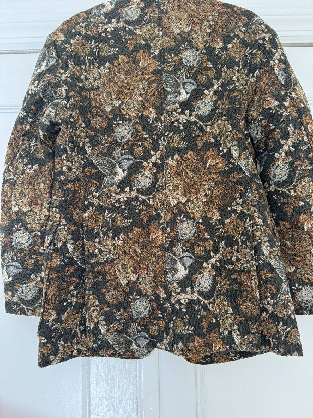Engineered Garments Engineered Garments Baker Hummingbird Jacquard Jacket XS Size 36S - 17 Thumbnail