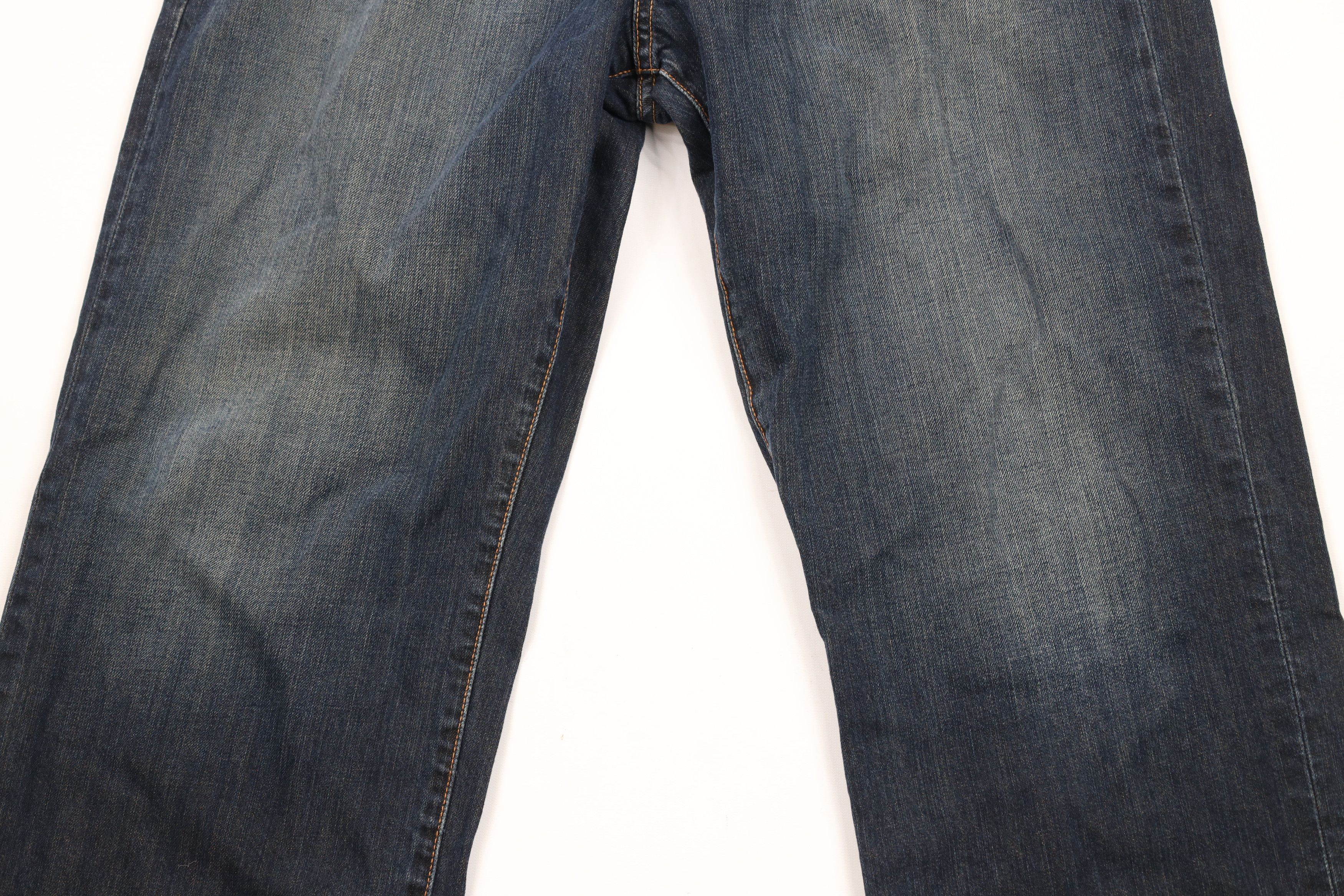 Lucky Brand × Vintage Vintage Lucky Brand Relaxed Straight Leg Denim Jeans Blue Size US 36 / EU 52 - 3 Thumbnail
