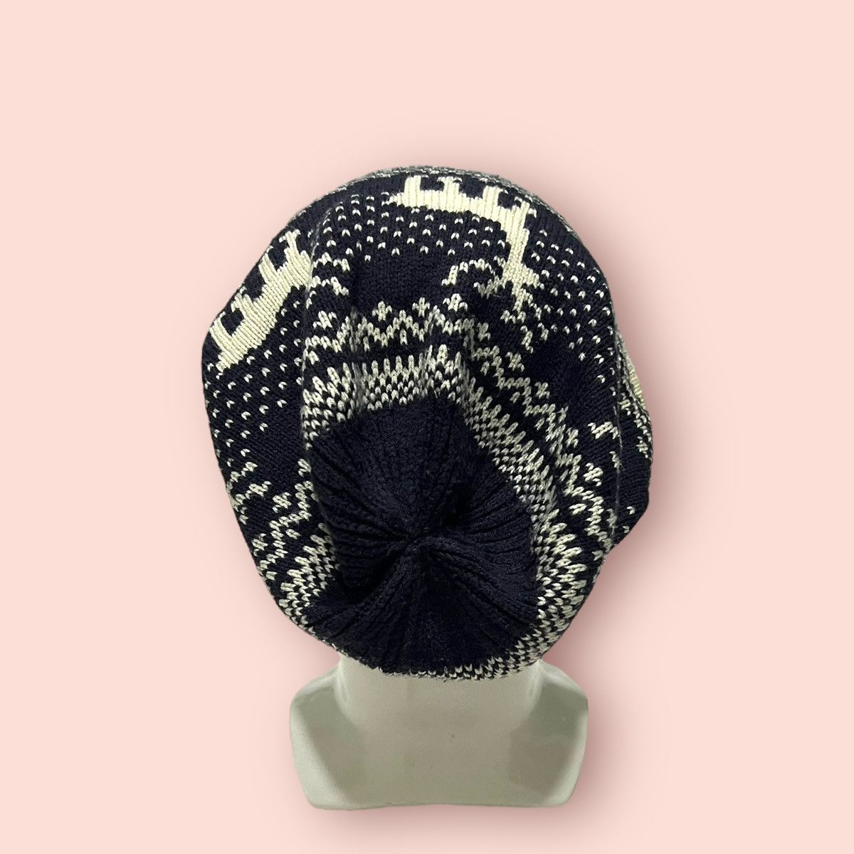 Japanese Brand × Jun Takahashi × Uniqlo VINTAGE UNIQLO DEERS KNITTED CUFFS BEANIE Size ONE SIZE - 17 Thumbnail