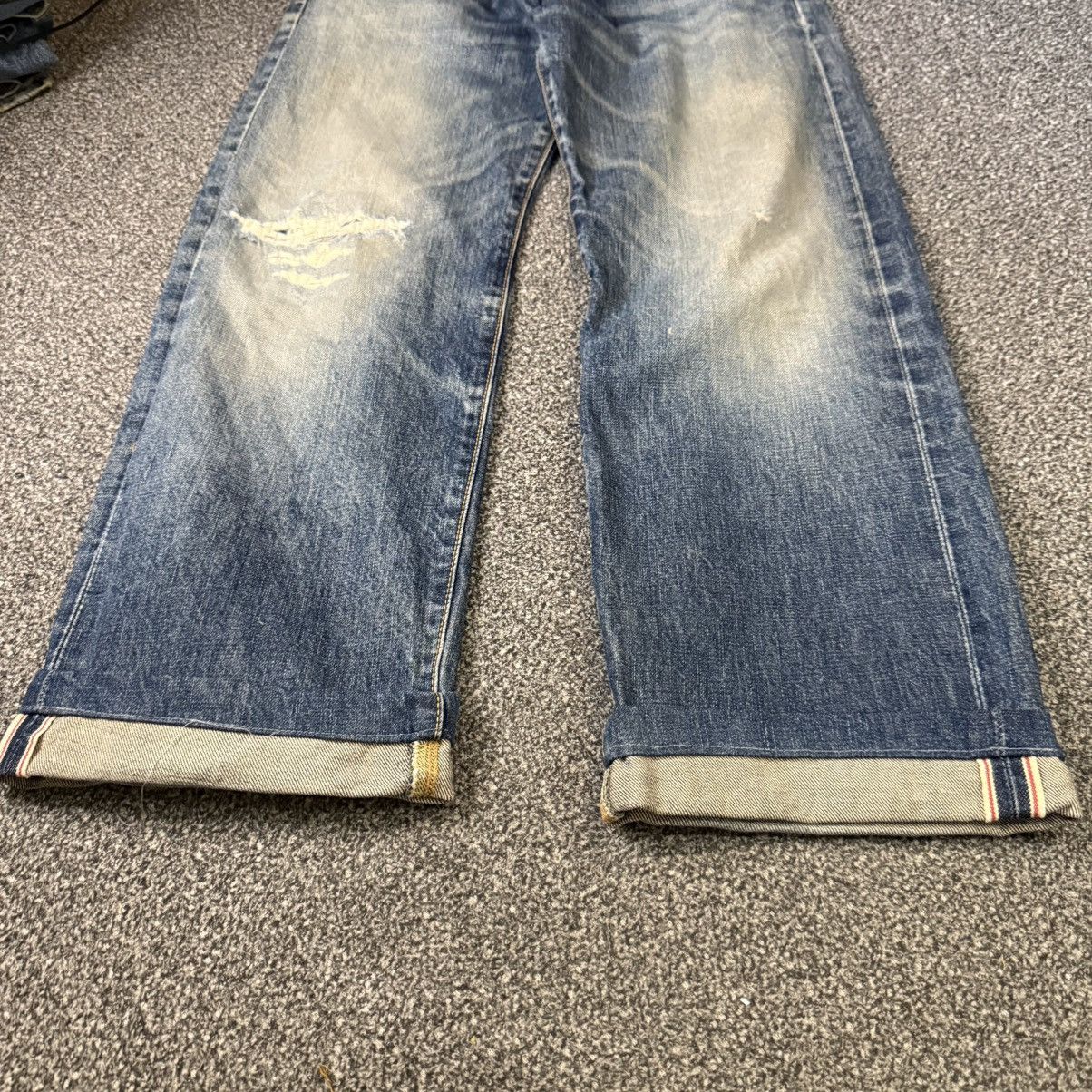 Edwin 🔥🇯🇵 90s Japanese Selvedge Edwin 505X Faded Aging Denim Size US 32 / EU 48 - 7 Thumbnail
