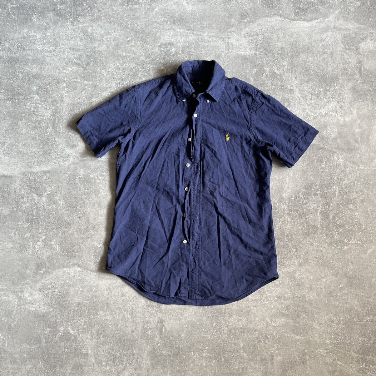 Polo Ralph Lauren VTG 90s Polo Ralph Lauren Thick plaid Button Shirt flannel Size US S / EU 44-46 / 1 - 1 Thumbnail