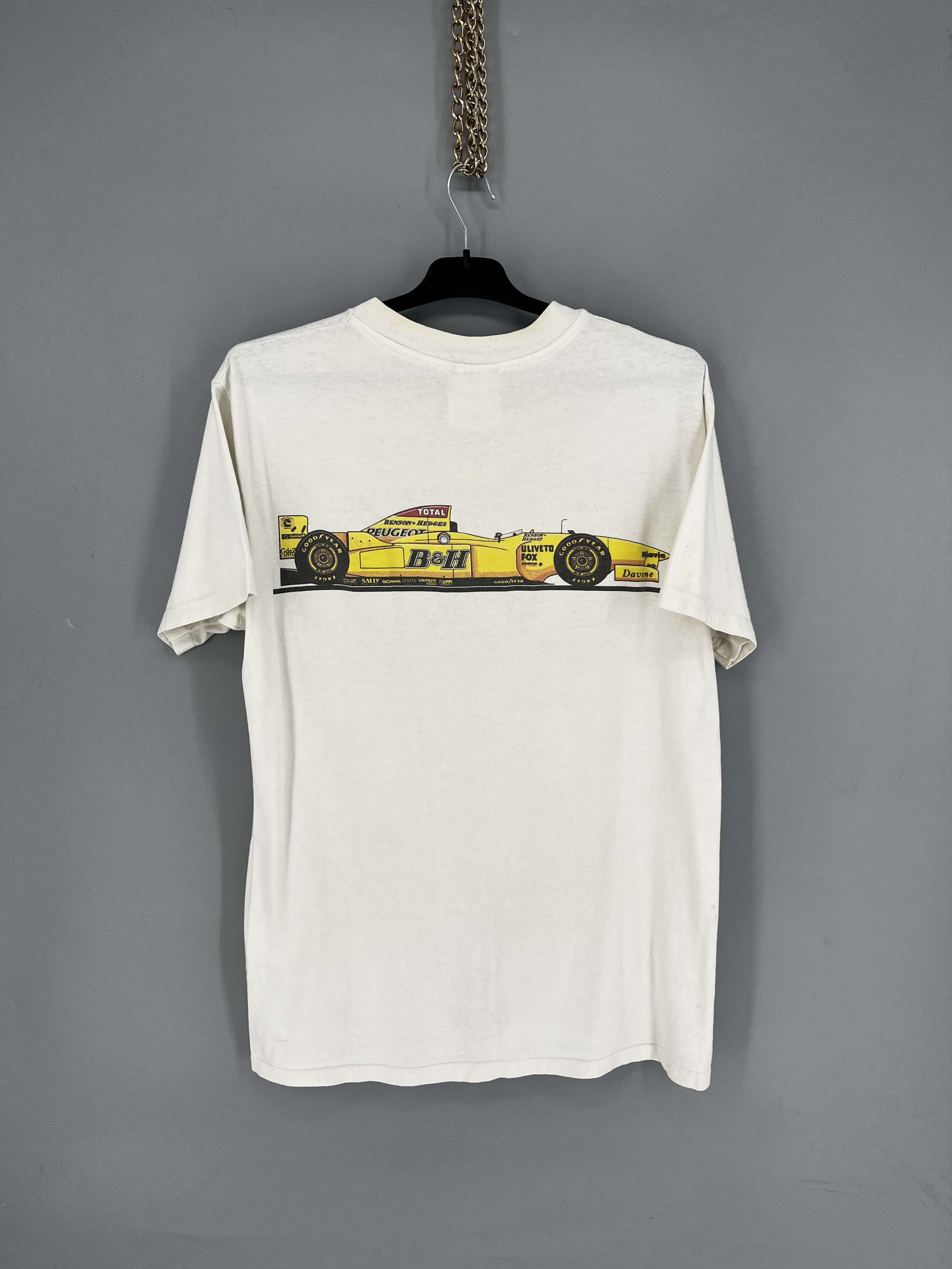 Formula 1 Benson&Hedges Jordan Grand Prix 90s Formula 1 Vintage Tee Size US M / EU 48-50 / 2 - 1 Thumbnail