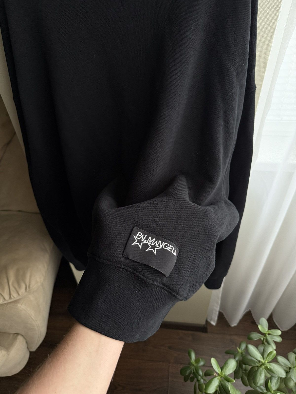 Palm Angels PALM ANGELS CREW NECK PALM GALAXY BRUSHED COTTON SWEATSHIRT Size US L / EU 52-54 / 3 - 10 Thumbnail