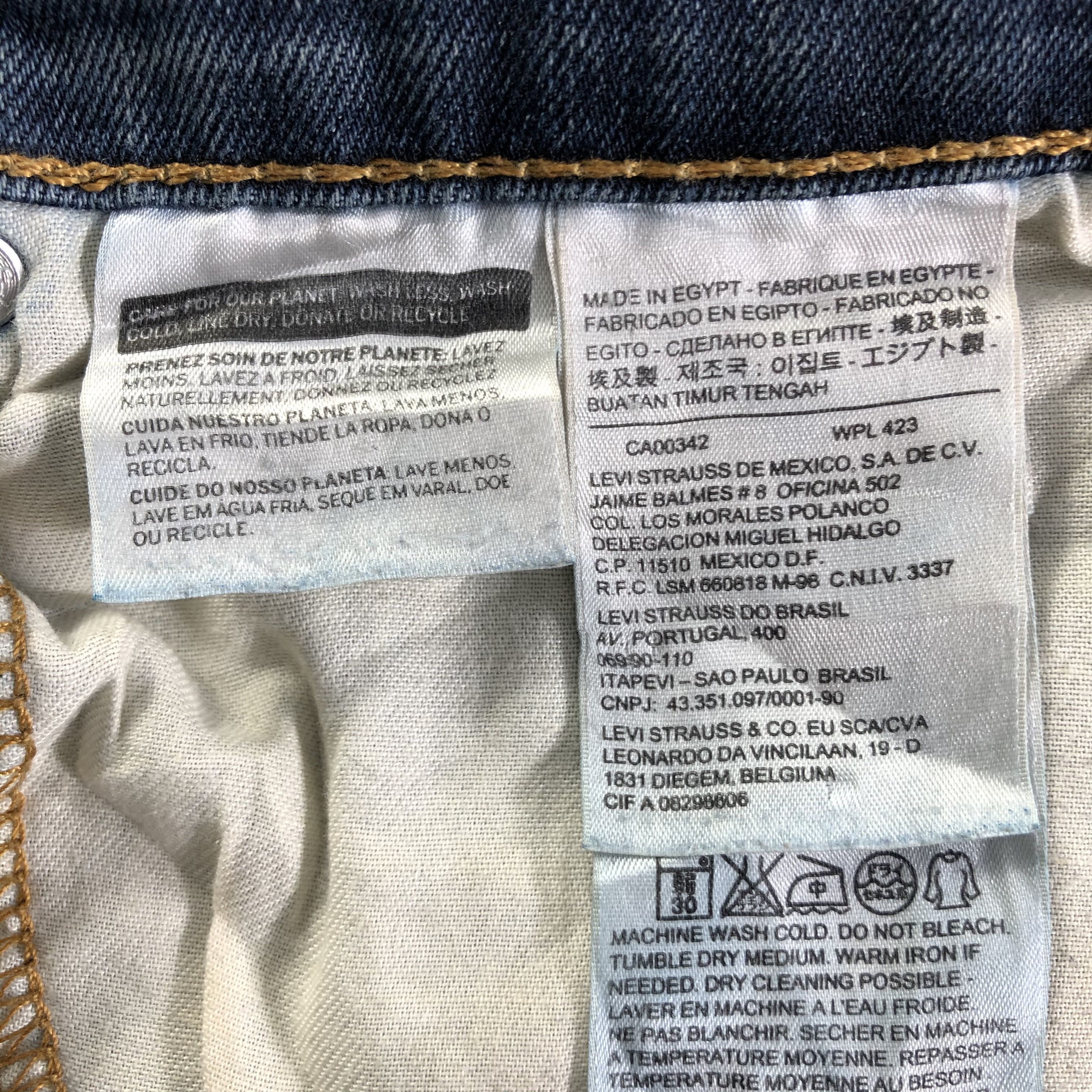 Levi's Vintage Levis 511 Jeans-J3409 Size US 36 / EU 52 - 9 Thumbnail