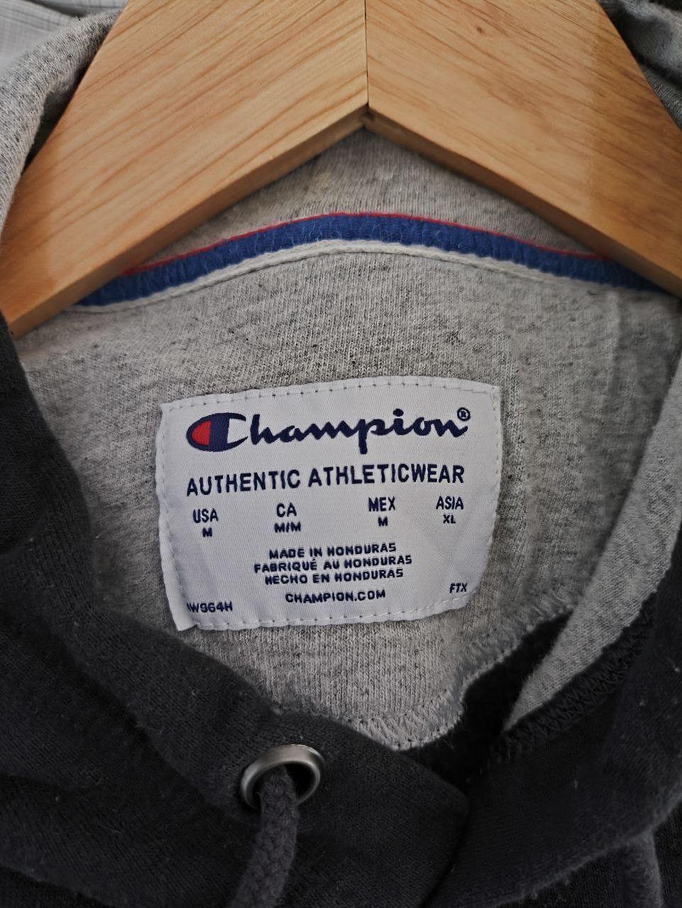 Champion CHAMPION Powerblend Black Pullover Hoodie Size US M / EU 48-50 / 2 - 9 Thumbnail