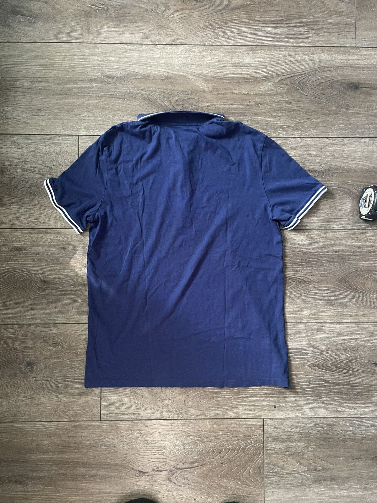 Designer Armani Exchange Blue Polo Size US S / EU 44-46 / 1 - 5 Thumbnail