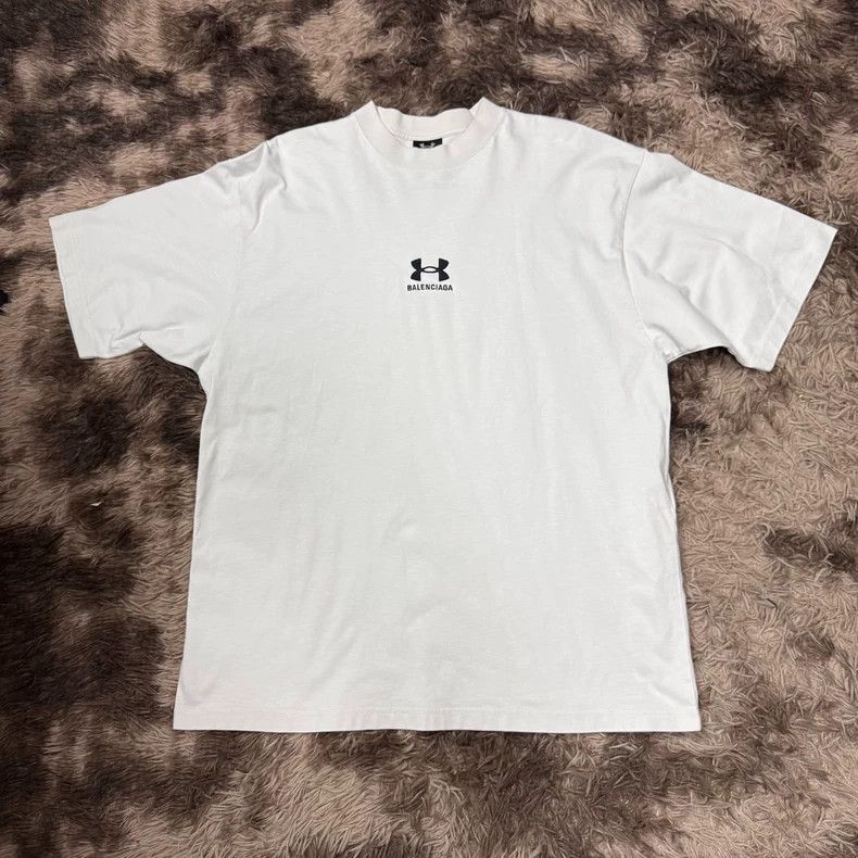 Balenciaga Balenciaga Under Armour Embroidered Short Sleeve Size US L / EU 52-54 / 3 - 1 Thumbnail